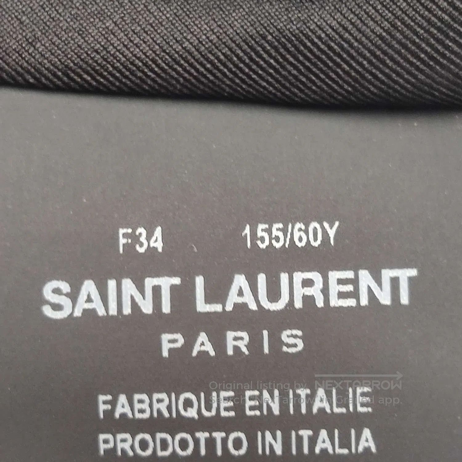 Saint Laurent Paris Saint Laurent Wool Lapel Sleeveless Vest Size XL. Size XL / US 12-14 / IT 48-50 - 6 Thumbnail