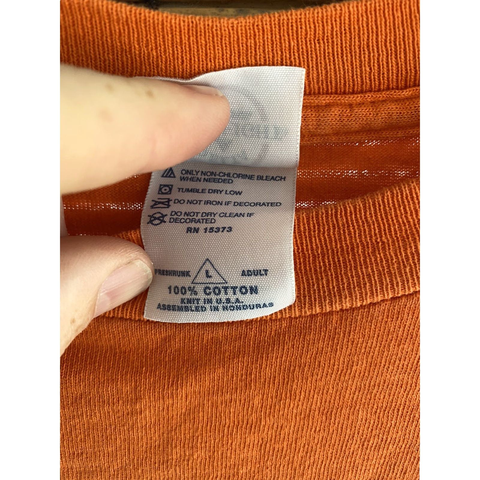 Delta VINTAGE Daytona Bike Week Orange Shirt Mens L Biker Harley Club 2004 Shirt T-Shirt Orange Mens L Size US L / EU 52-54 / 3 - 6 Thumbnail