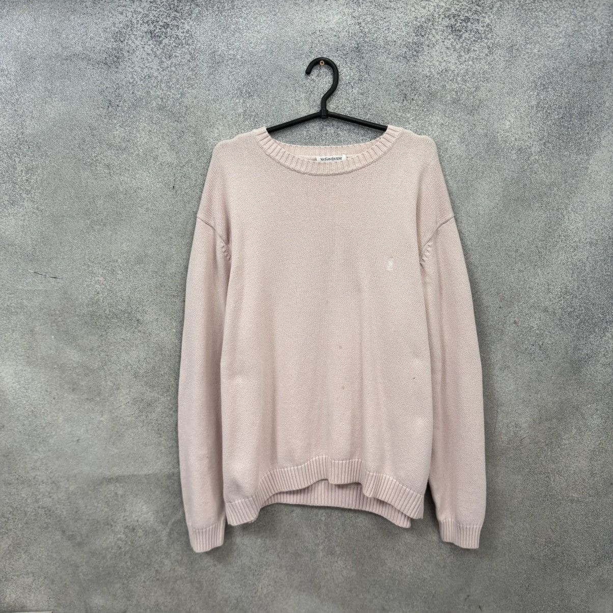 Yves Saint Laurent Yves Saint Lauren Sweater Knit Crewneck YSL Size US XL / EU 56 / 4 - 1 Thumbnail
