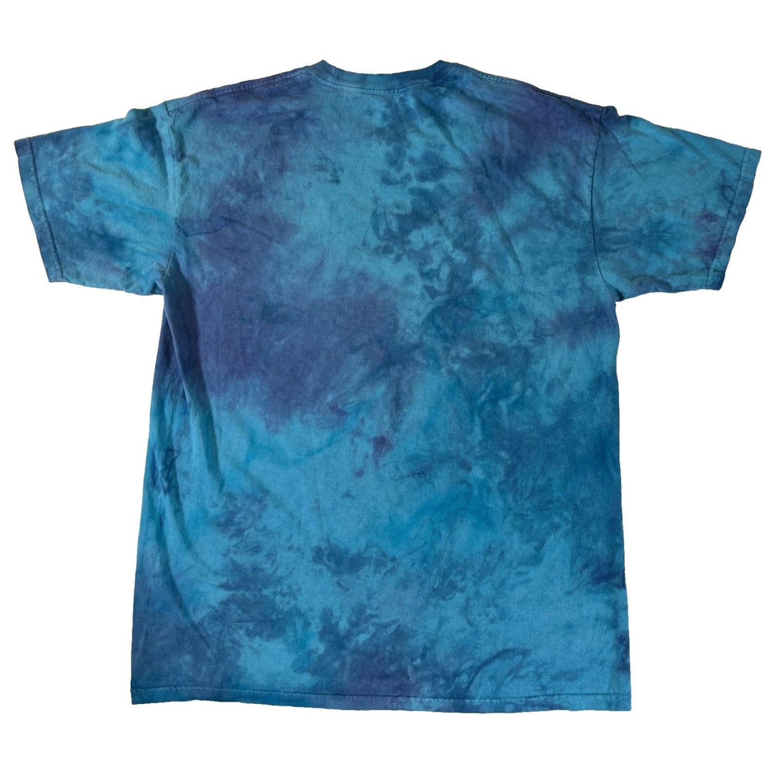 Liquid Blue Pink Floyd Tie Dye T-Shirt Liquid Blue Sz L Unisex Adults 2015 Blues Cotton Crew Neck Short Sleeve Vintage Graphics 2010-2019 Size US L / EU 52-54 / 3 - 2 Thumbnail