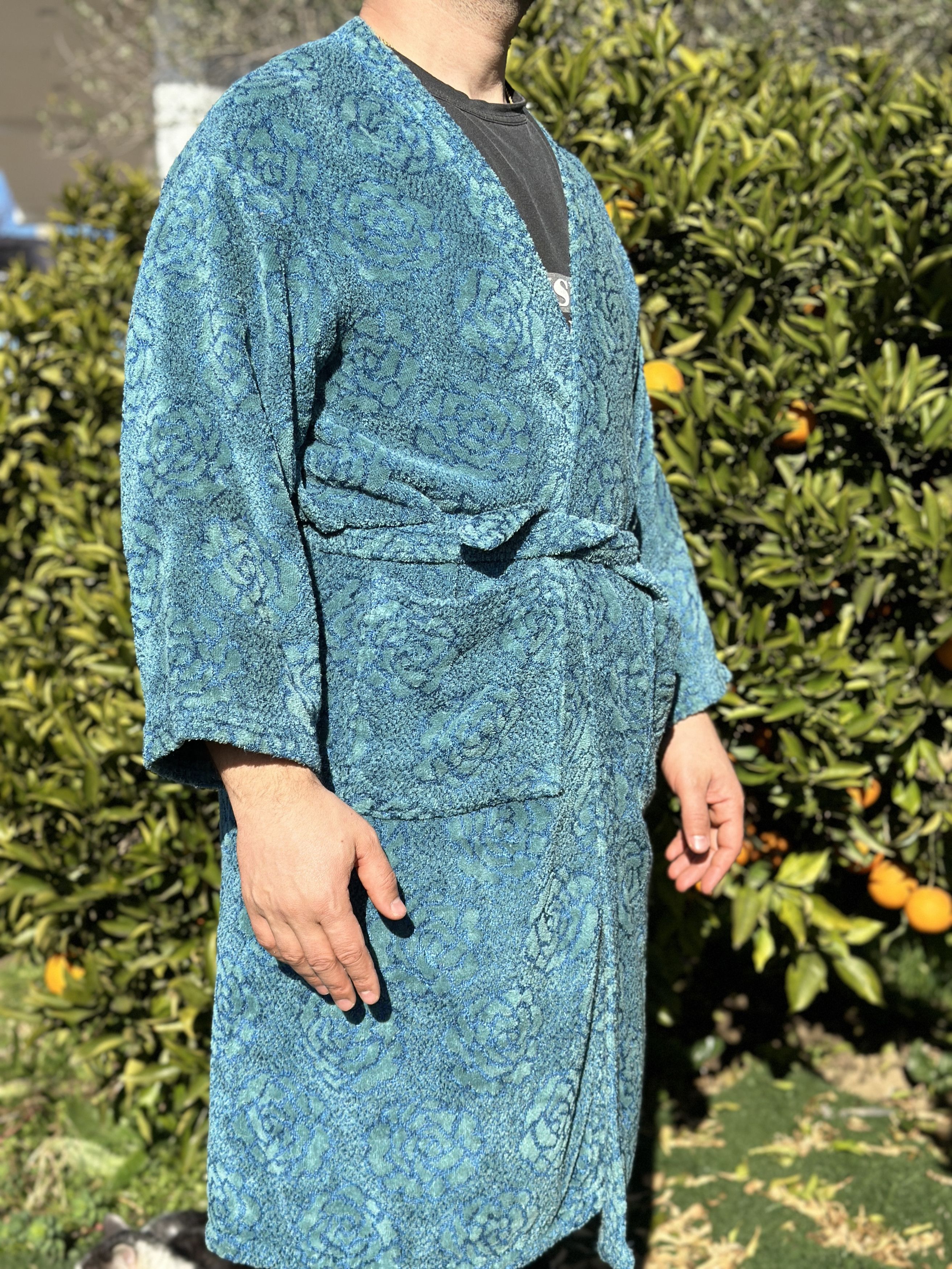 Missoni Bathrobe Missoni 3DKnit Floral Retro Light Robe Size L Size US L / EU 52-54 / 3 - 5 Thumbnail