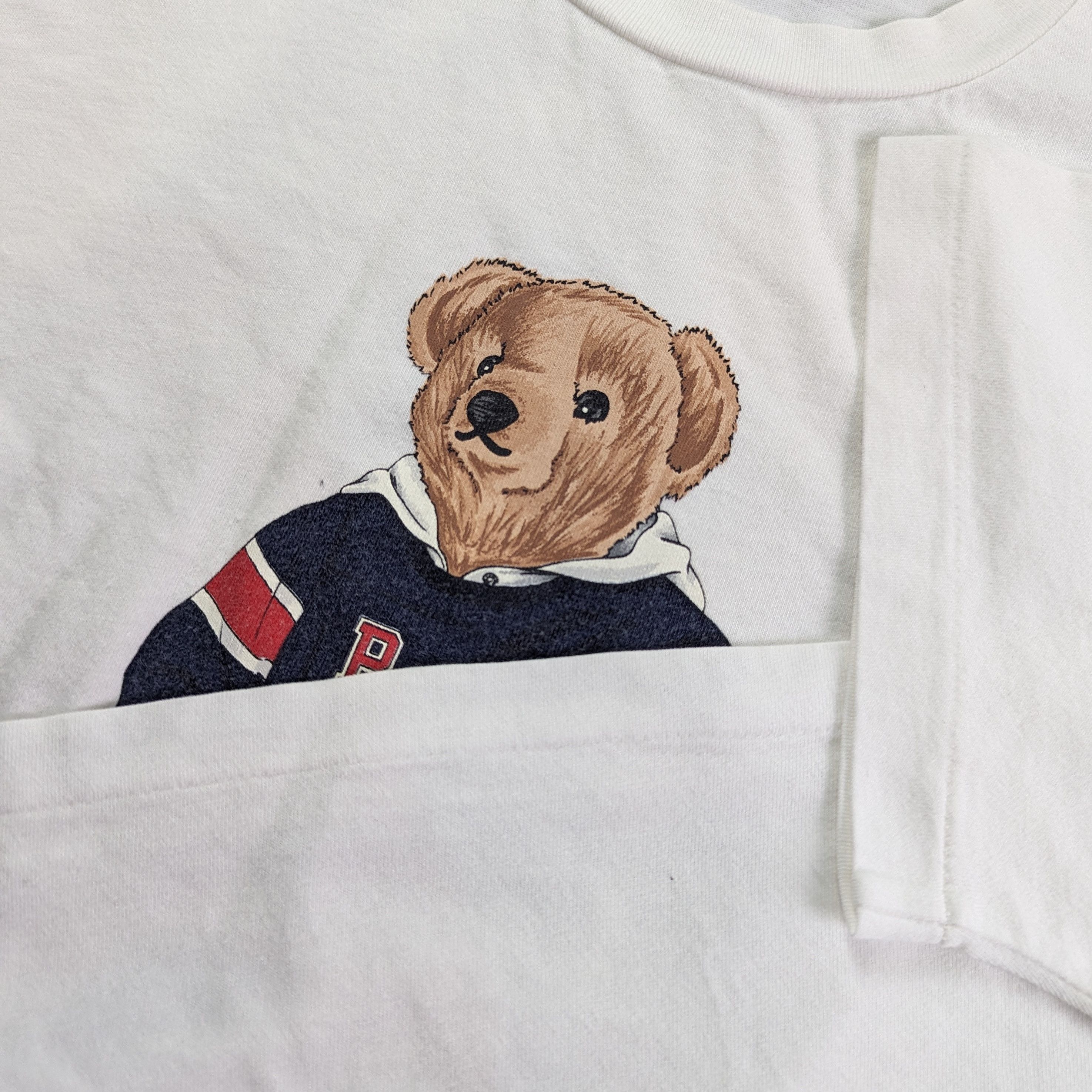 Polo Ralph Lauren Vintage 90’s Polo Bear by Ralph Lauren Tee M Size US M / EU 48-50 / 2 - 3 Thumbnail