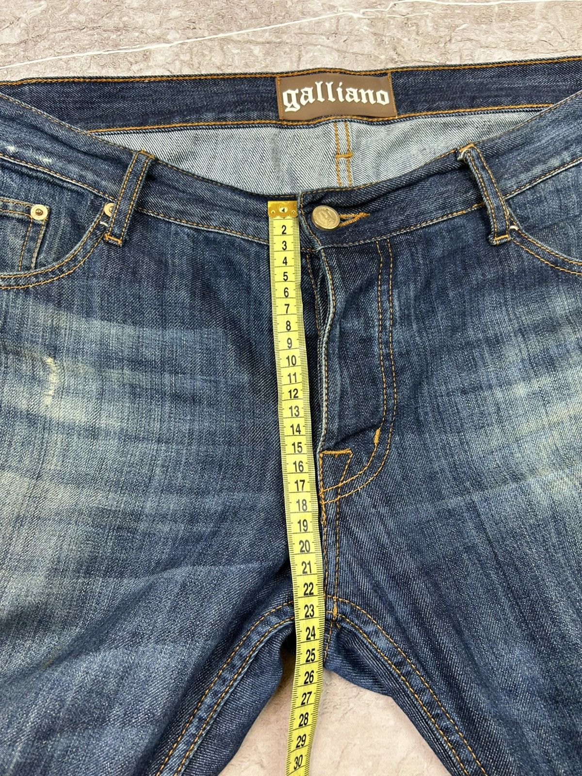 John Galliano John Galliano Vintage Denim Jeans Size 36 Size US 36 / EU 52 - 15 Thumbnail