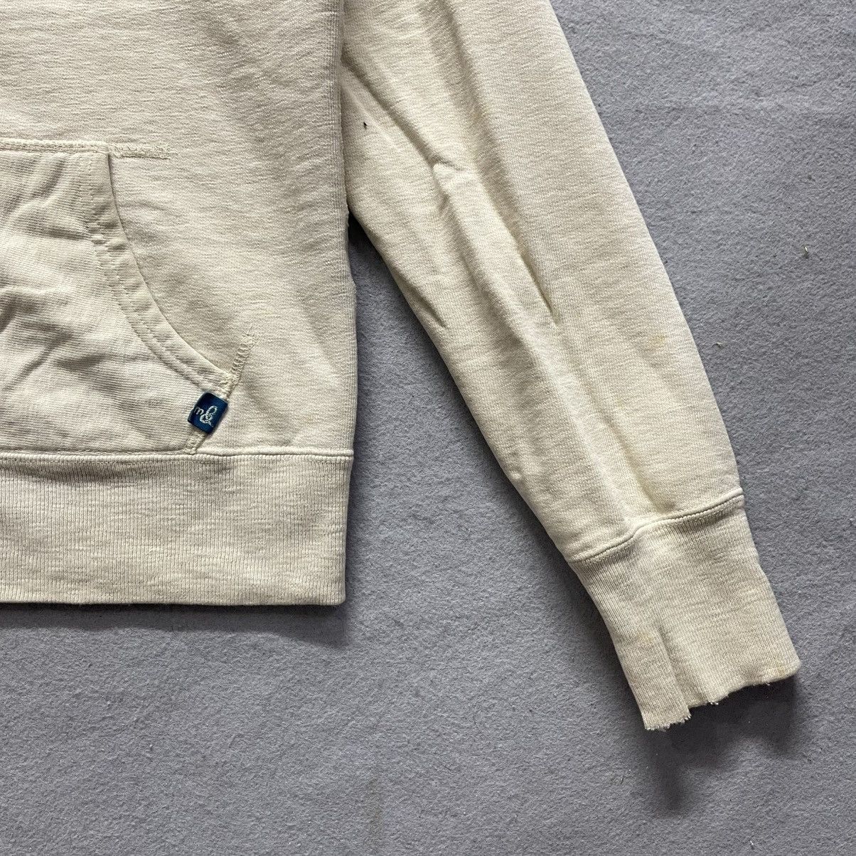 45rpm 45rpm Vintage Zip-Up Sweatshirt – Made in Japan (Off-White) Size US M / EU 48-50 / 2 - 3 Thumbnail