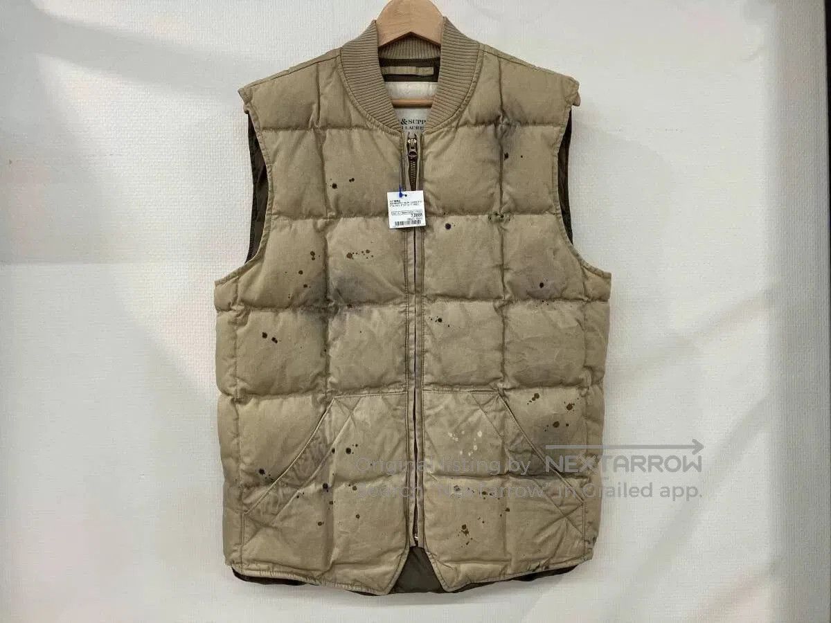 Denim & Supply Ralph Lauren Ralph Lauren RRL Denim Supply Down Vest. Size US S / EU 44-46 / 1 - 1 Thumbnail
