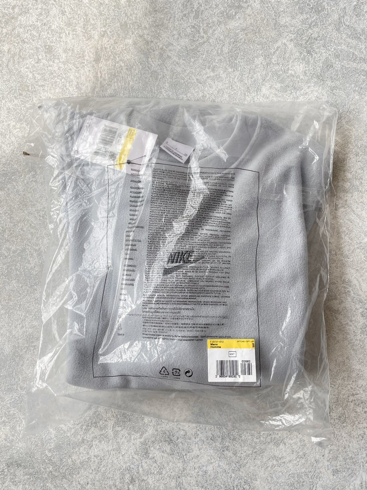 Nike × Nike ACG × Vintage Nike Fleece Center Swoosh Sweatshirt - NWT Size US S / EU 44-46 / 1 - 2 Thumbnail