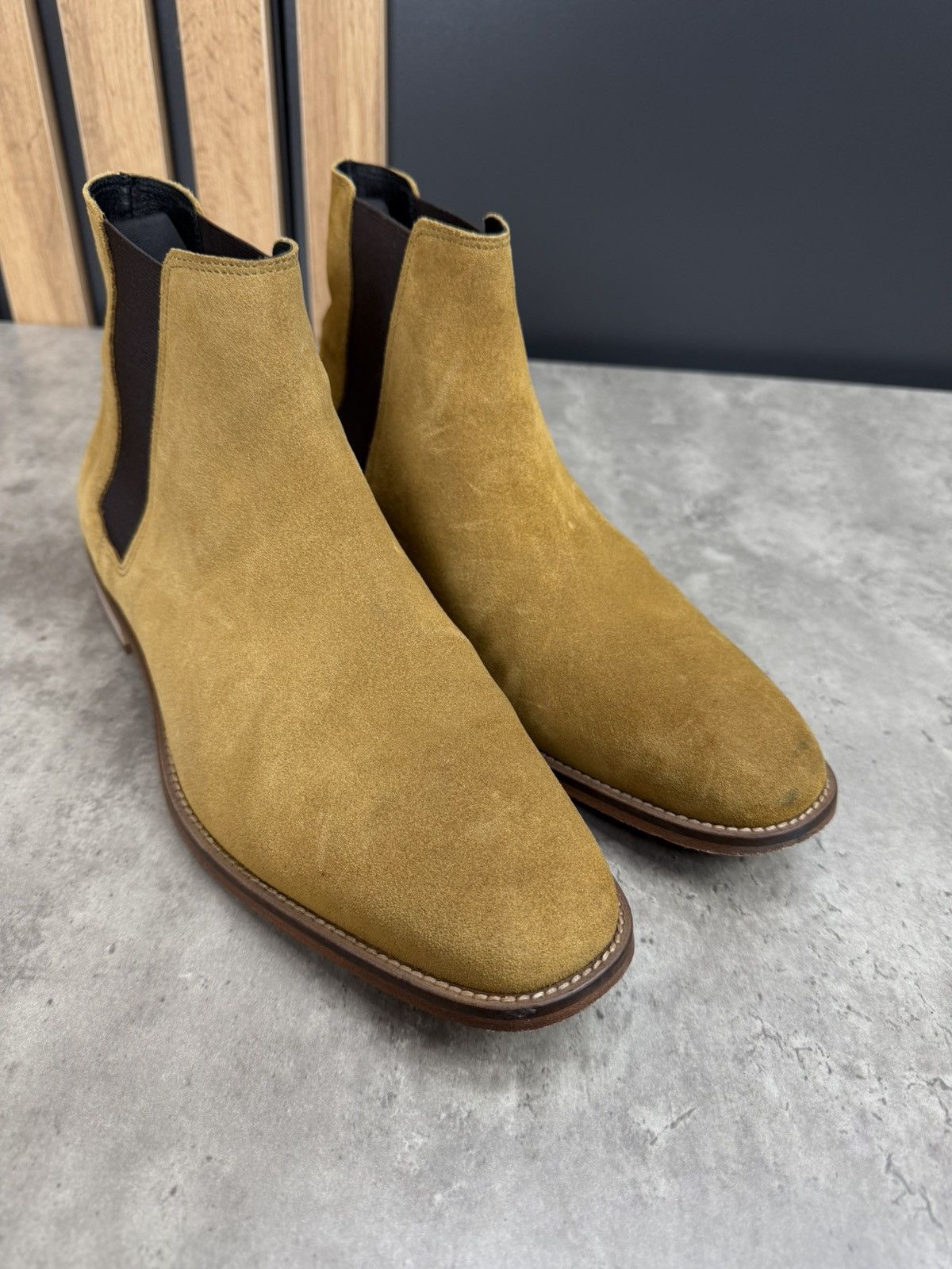 Sandro Sandro Paris Suede Chelsea Boots Size 44 Size US 11 / EU 44 - 2 Thumbnail
