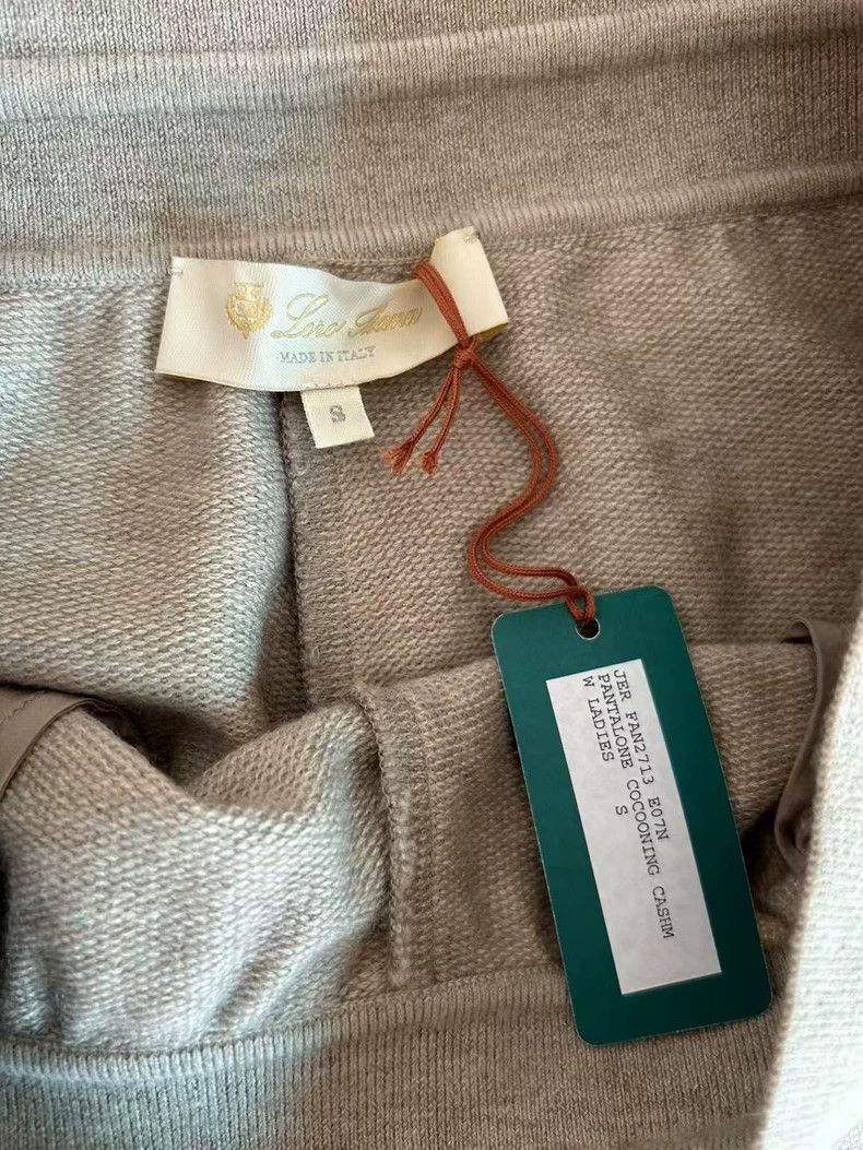 Loro Piana LORO PIANA sizeS Gray cashmere pants Size 24" / US 00 / IT 34 - 3 Thumbnail