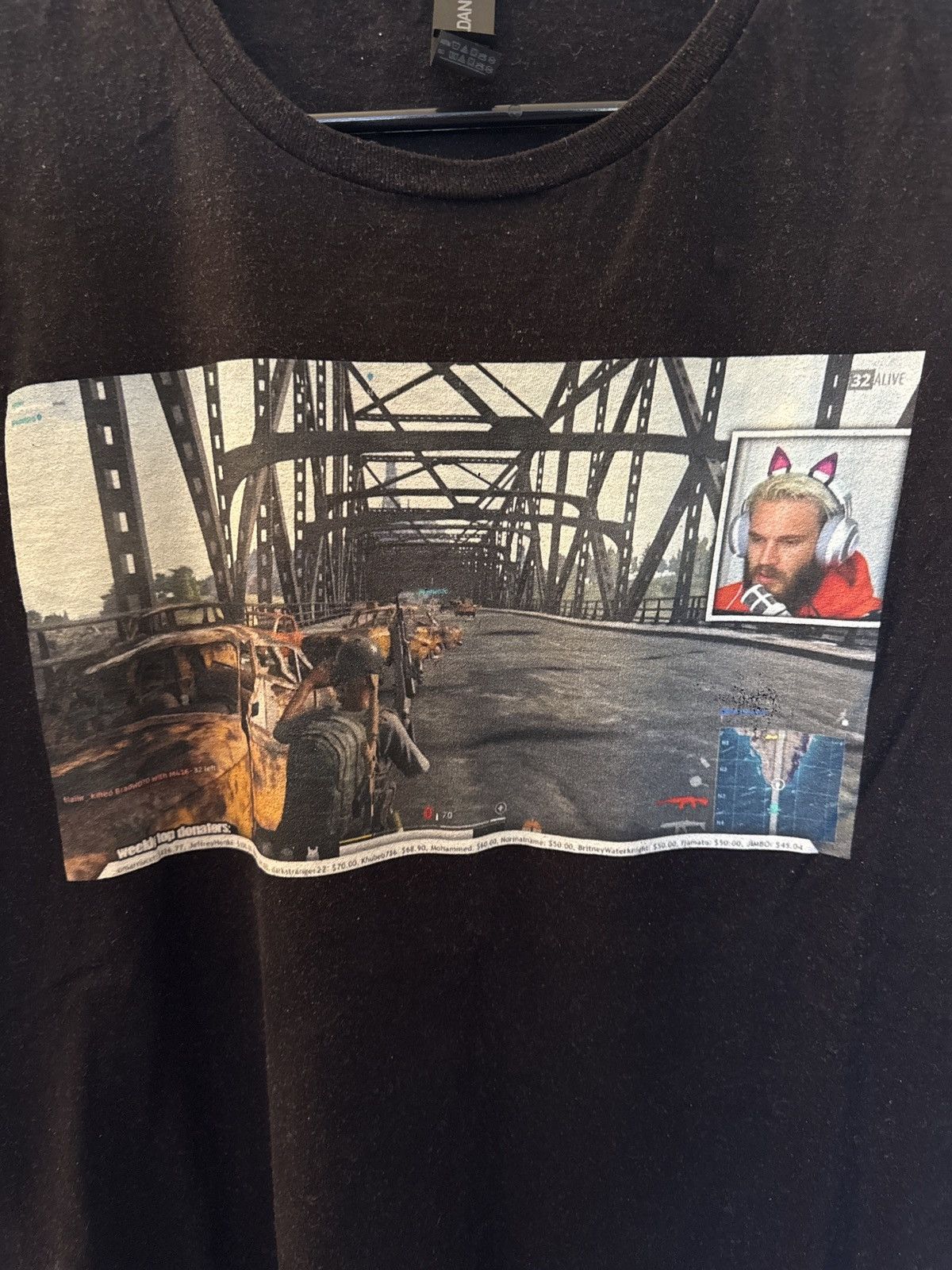 Other PewDiePie Says A Bad Word T Shirt Size US M / EU 48-50 / 2 - 1 Thumbnail