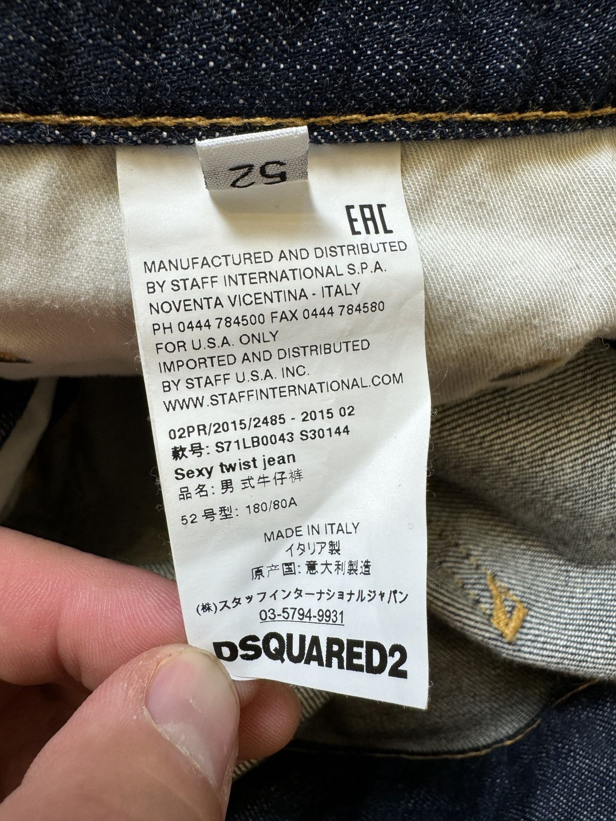 Dsquared2 Dsquared icon denim pants distressed Japan style Size US 36 / EU 52 - 10 Thumbnail