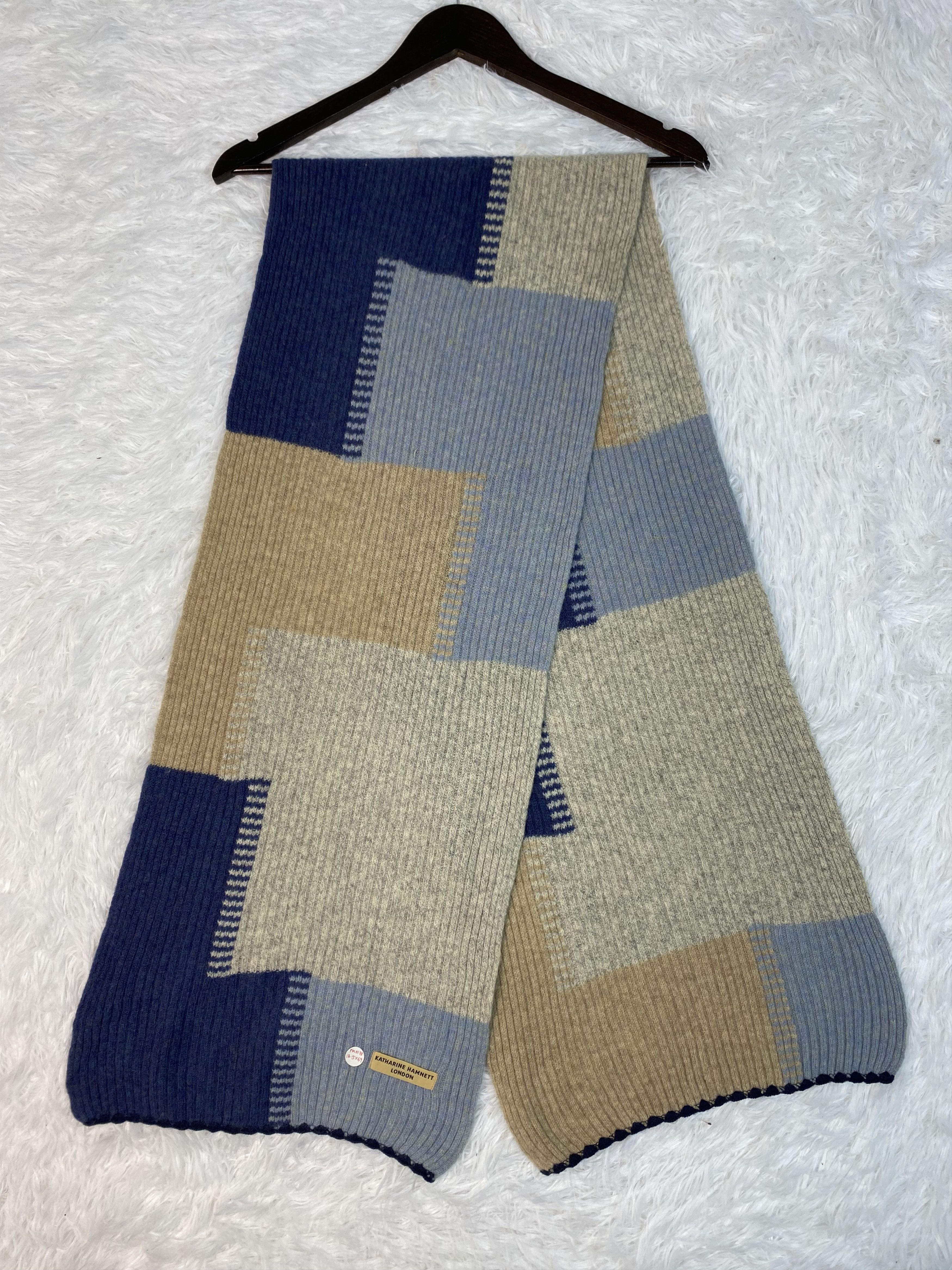 Katharine Hamnett London Vintage Katharine Hamnett Scarf / Muffler Neckwear PM0178 Size ONE SIZE - 1 Thumbnail