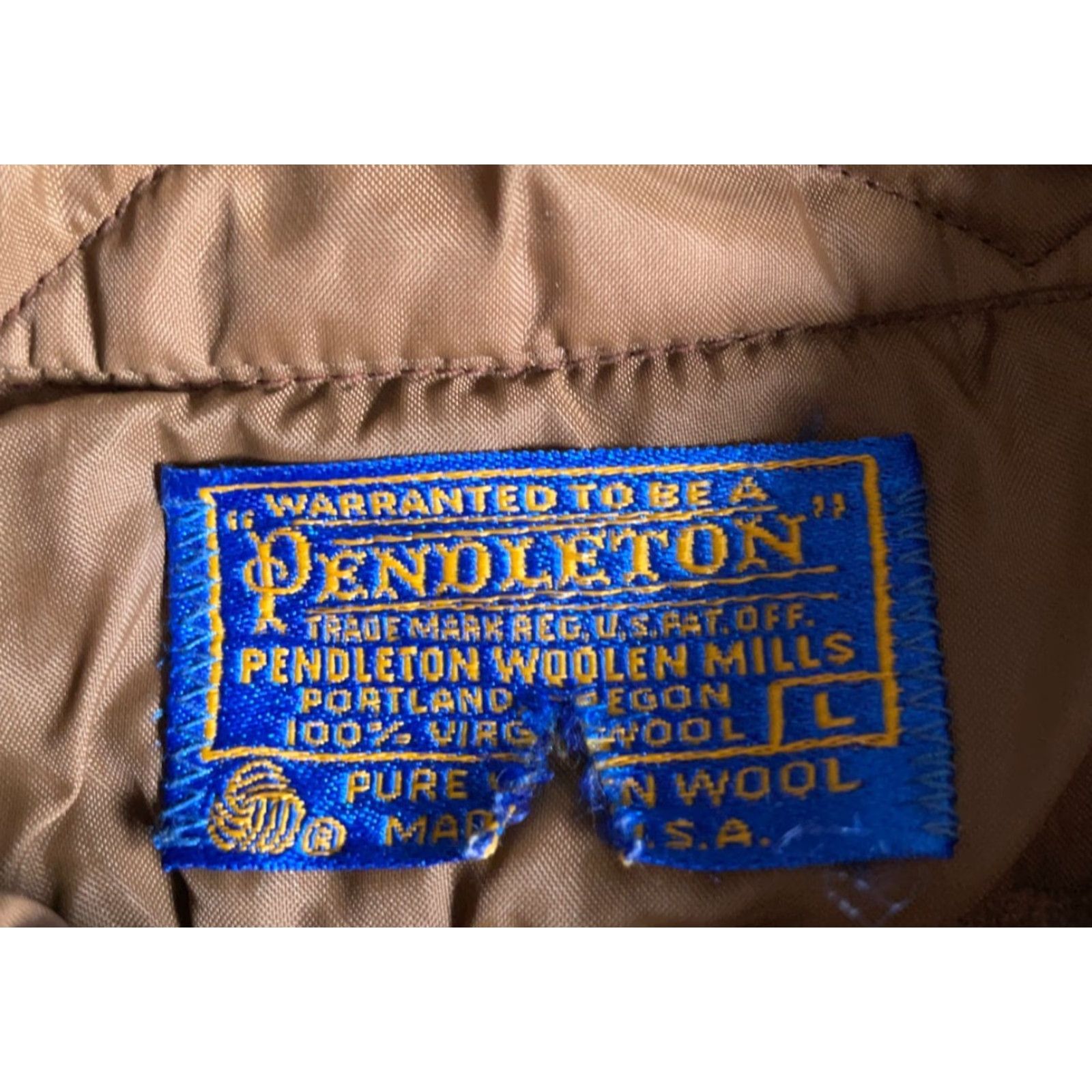 Pendleton VINTAGE Pendleton Shirt Wool Flannel Men’s Medium Brown Plaid USA Made Workwear 70s Hipster Retro Casual Size US M / EU 48-50 / 2 - 3 Thumbnail