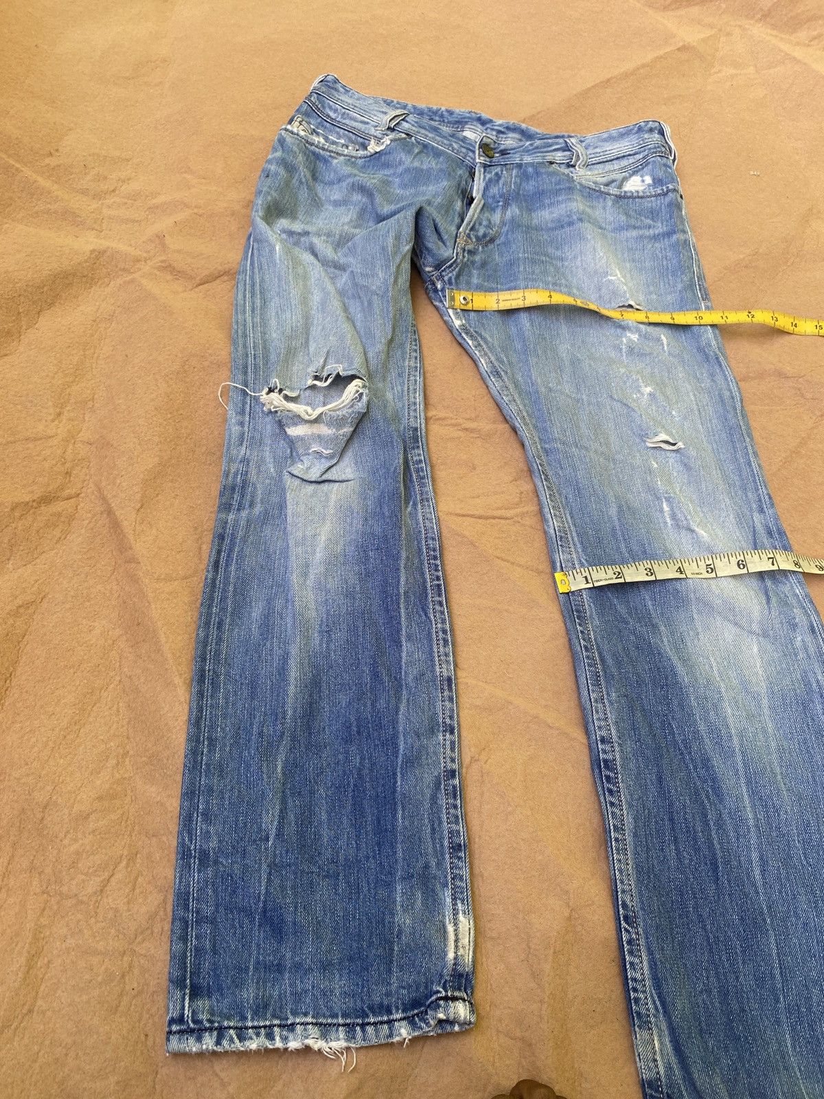 Diesel Vintage diesel industry denim Size US 33 - 6 Thumbnail