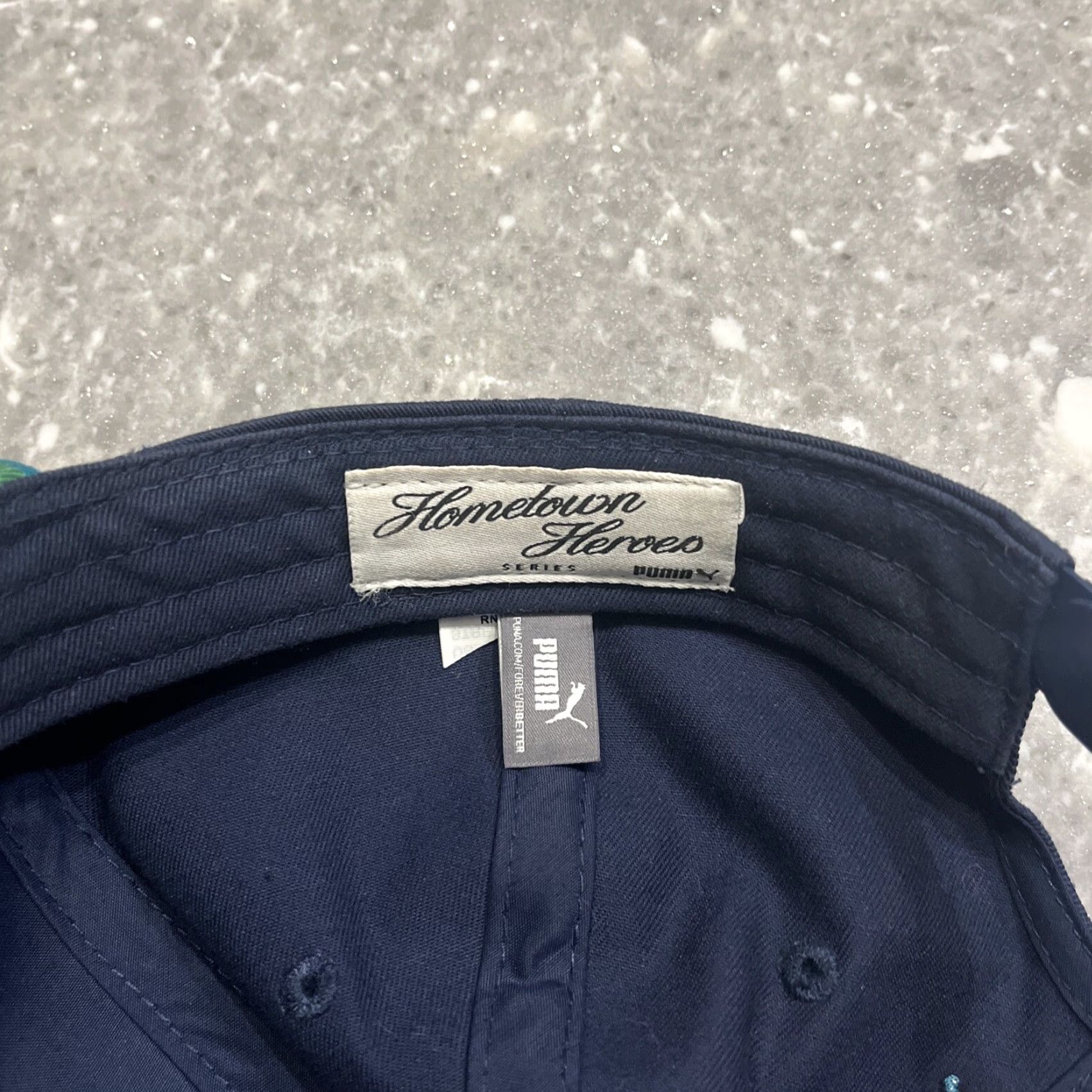 Puma PUMA Cap Men Blue Hometown Heroes Respect The Crown Herzo Cats Ltd. Edtion Adjustable Cap Size One Size Size ONE SIZE - 8 Thumbnail