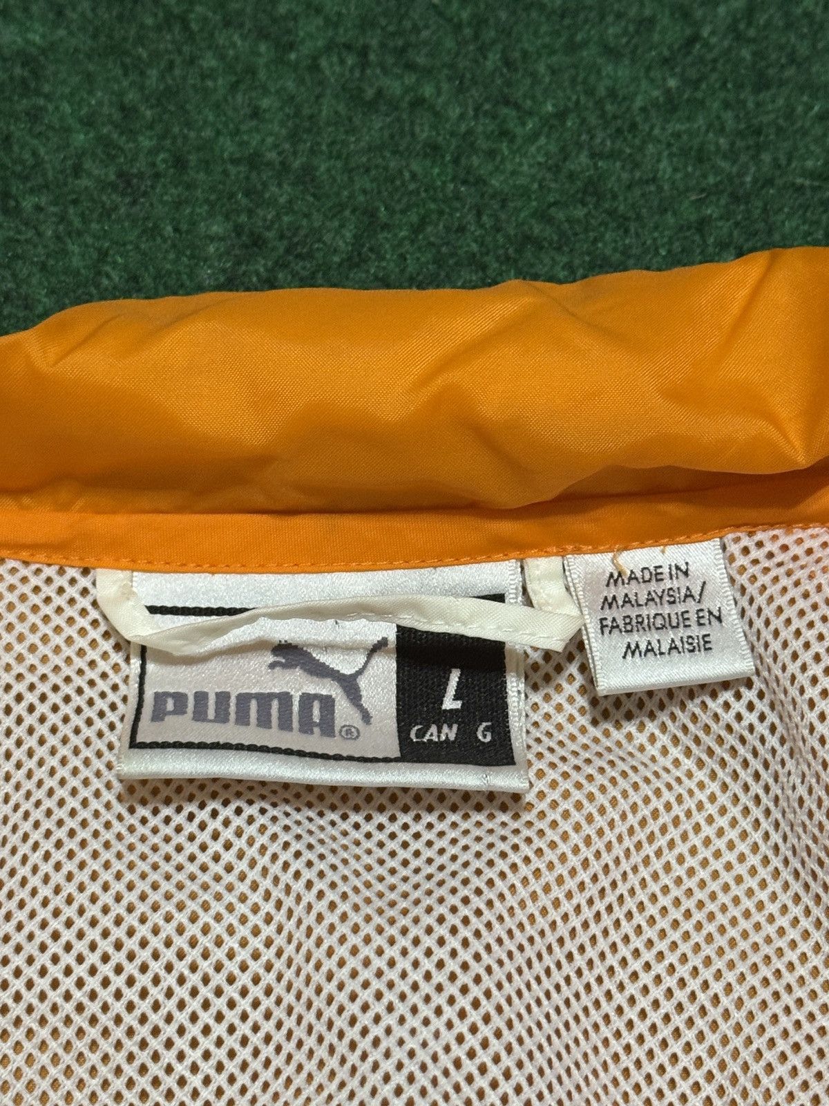 Puma Puma Vintgae Windbreaker Kill Bill Style 90s Y2K Lrg Jacket Size US L / EU 52-54 / 3 - 3 Thumbnail