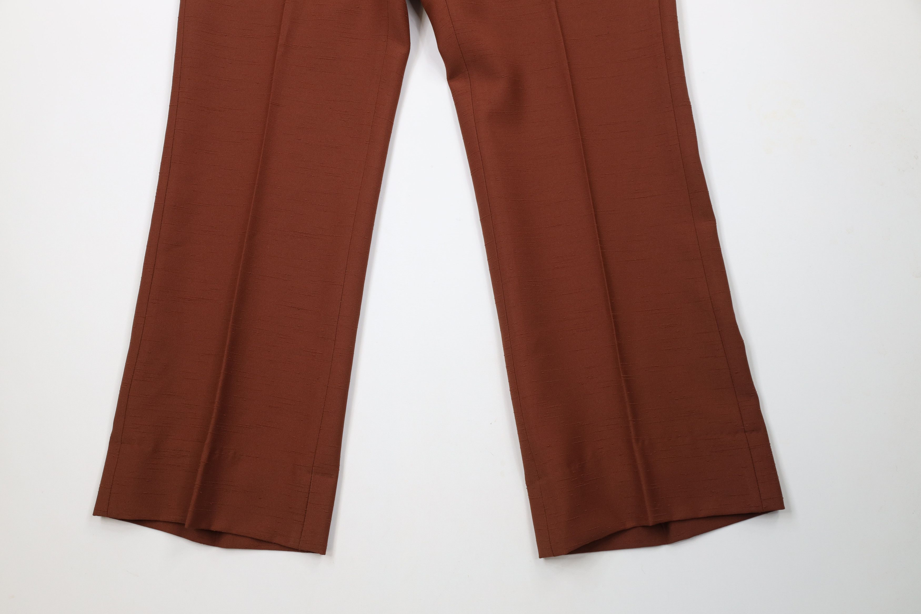 Vintage Vintage 60s 70s Streetwear Wide Leg Chino Pants Orange USA Size US 32 / EU 48 - 4 Thumbnail