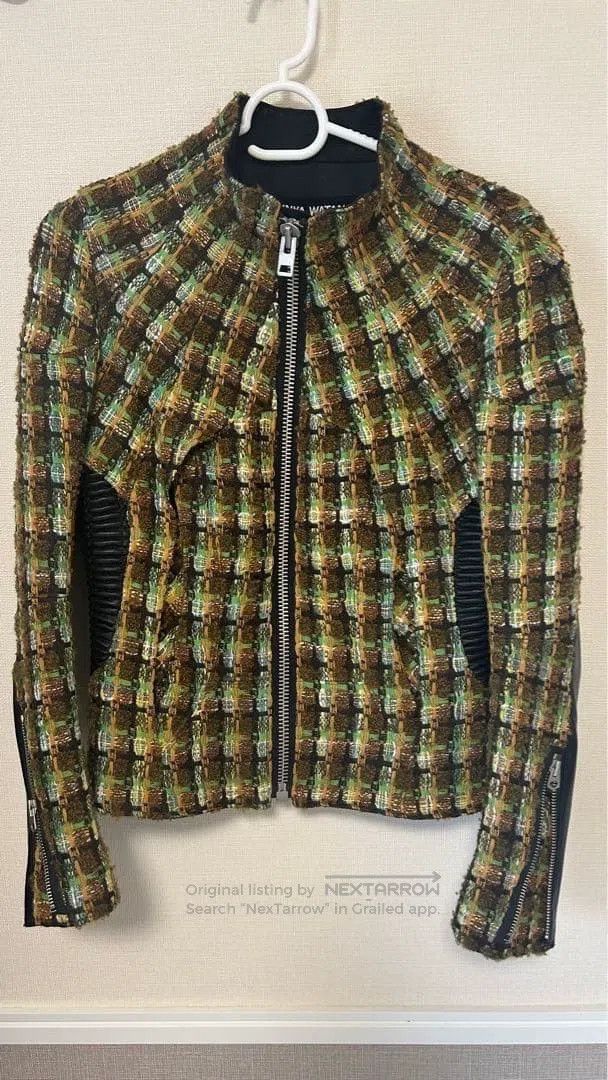 Junya Watanabe Junya Watanabe Pure Wool Mixed Leather Top Size S / US 4 / IT 40 - 1 Thumbnail