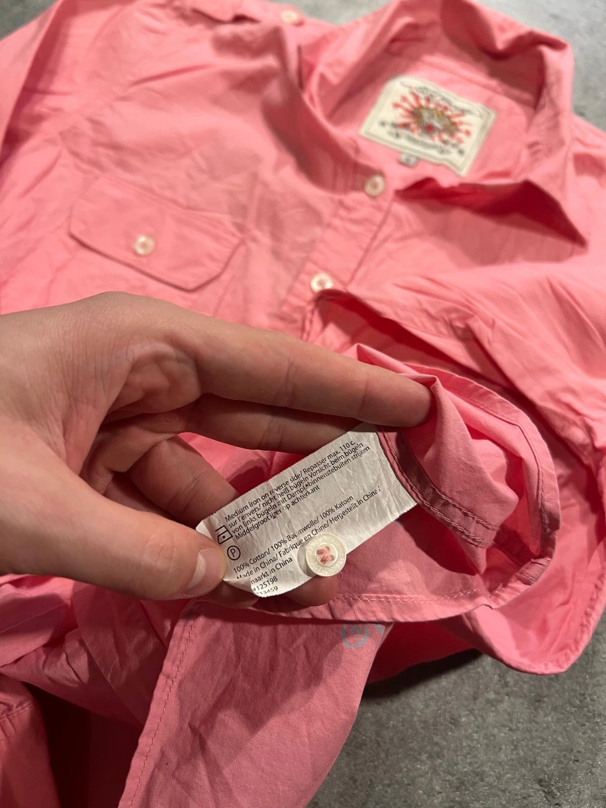 Ed Hardy Pink womens ed hardy shirt with crystals y2k couqette 2000s Size S / US 4 / IT 40 - 8 Thumbnail