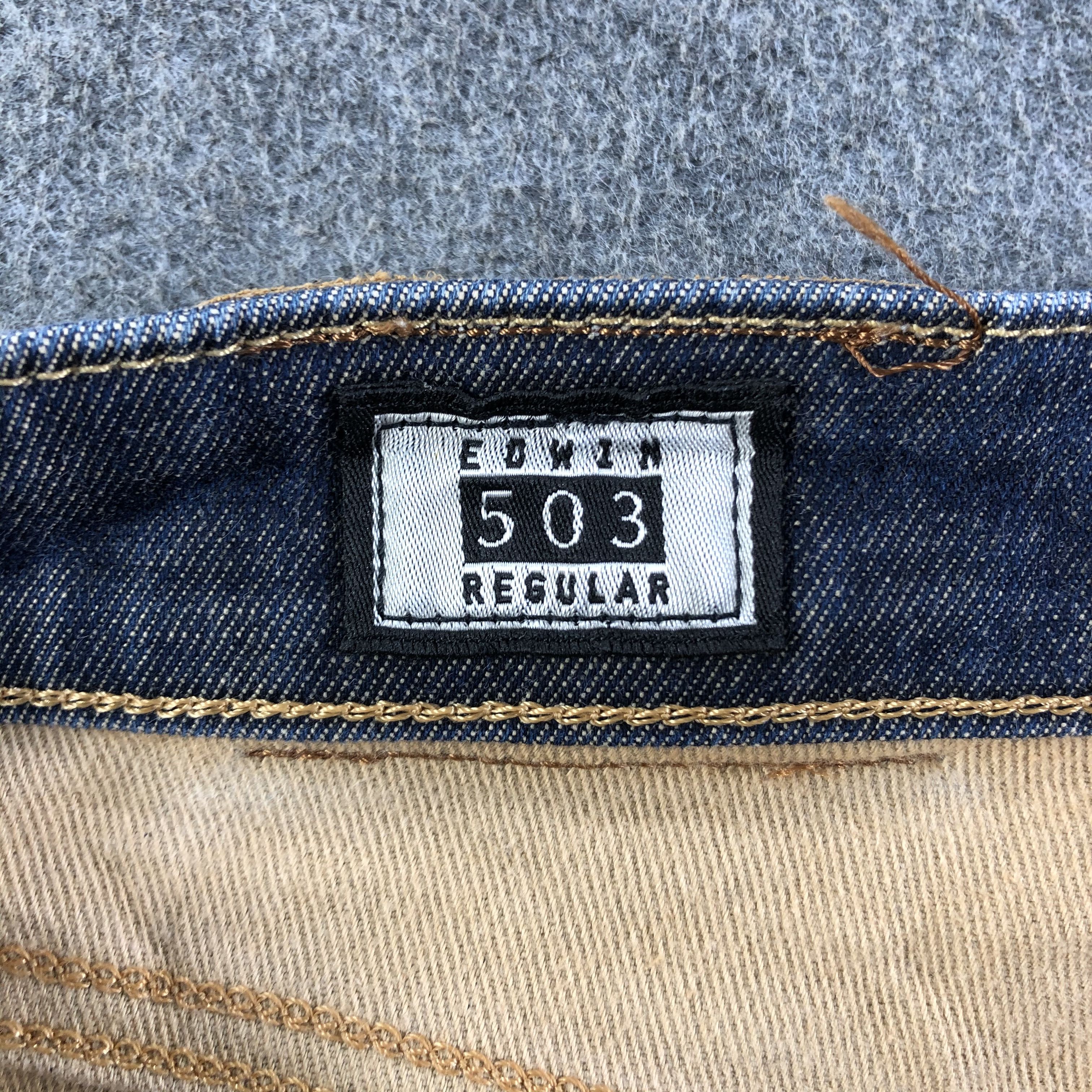 Edwin Vintage Blue Wash Edwin Jeans-J2915 Size US 32 / EU 48 - 11 Thumbnail