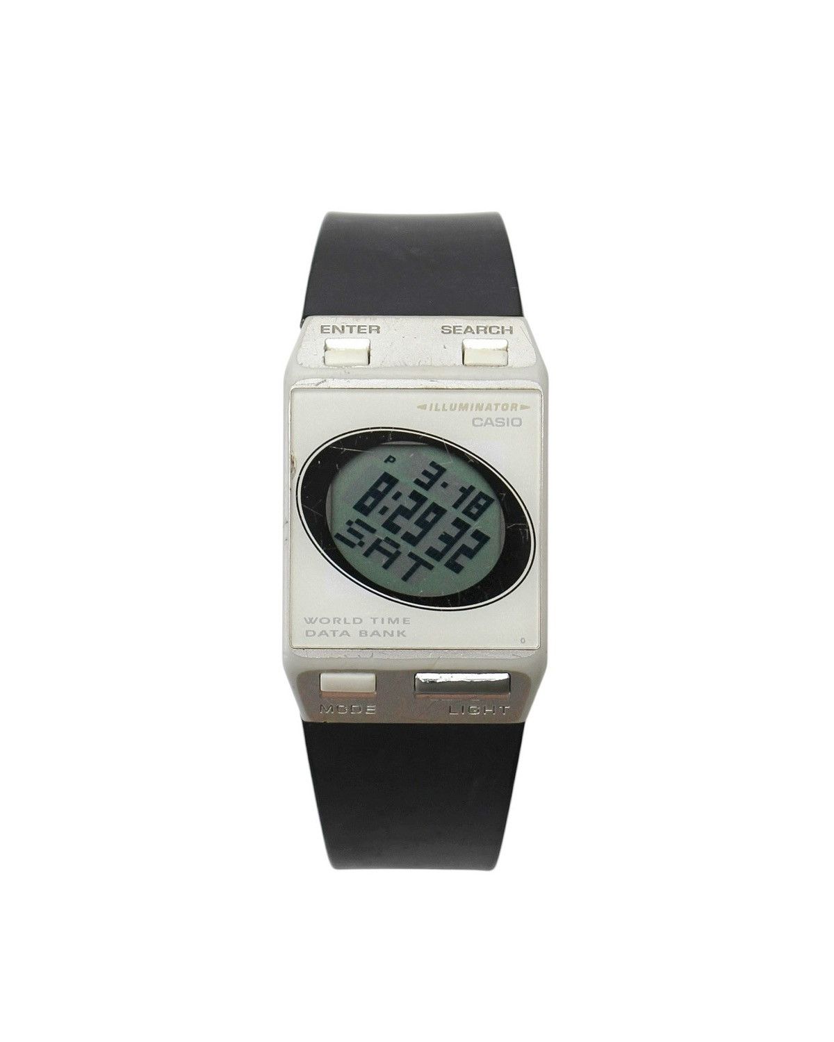 Casio 1990S CASIO DATABANK FS-00 WORLD TIME FILM WATCH Size ONE SIZE - 3 Thumbnail