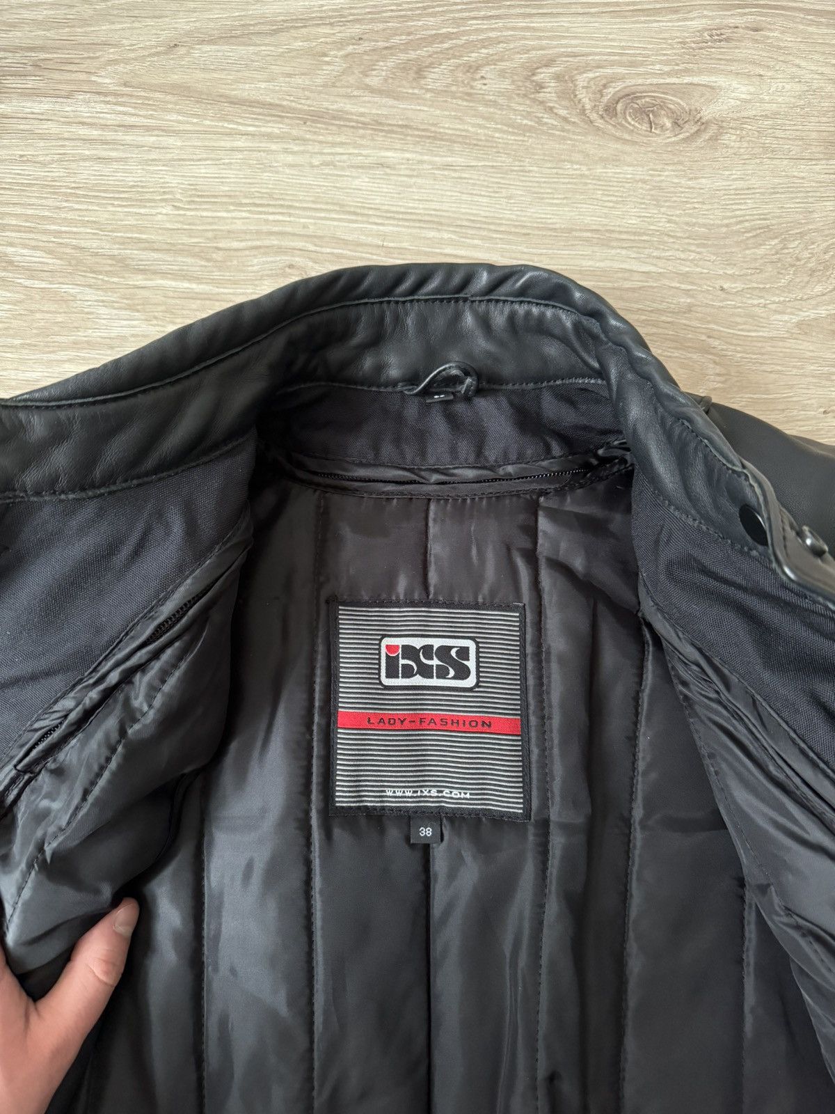 Other Vintage Y2K IXS Moto Racing Leather Jacket Size M / US 6-8 / IT 42-44 - 9 Thumbnail