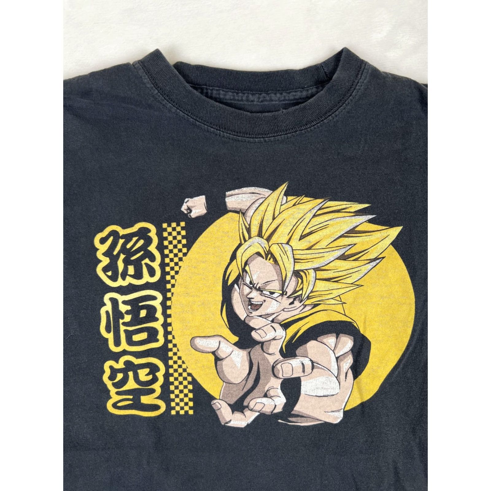 Vintage Dragon Ball Z Shirt Mens M Black BoxLunch Son Goku Super Saiyan Long Sleeve Graphic Print Crew Neck Emergency? Size US M / EU 48-50 / 2 - 2 Thumbnail