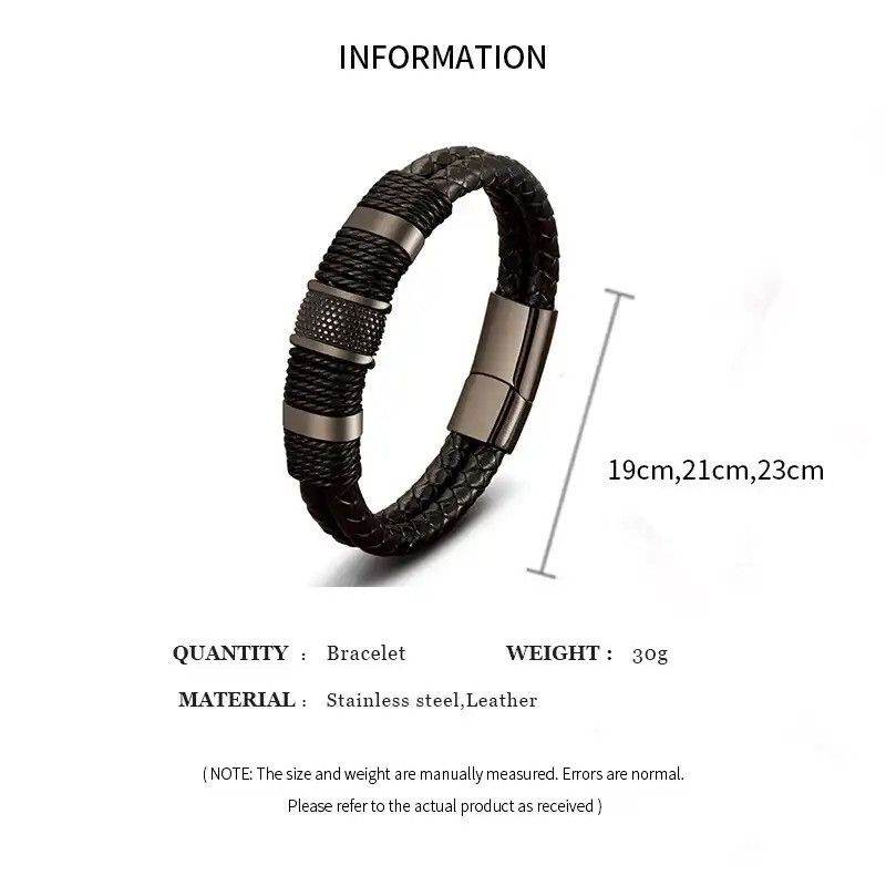 Jewelry × Vintage Vintage Woven Leather Rope Wrap Bracelets Size ONE SIZE - 6 Thumbnail