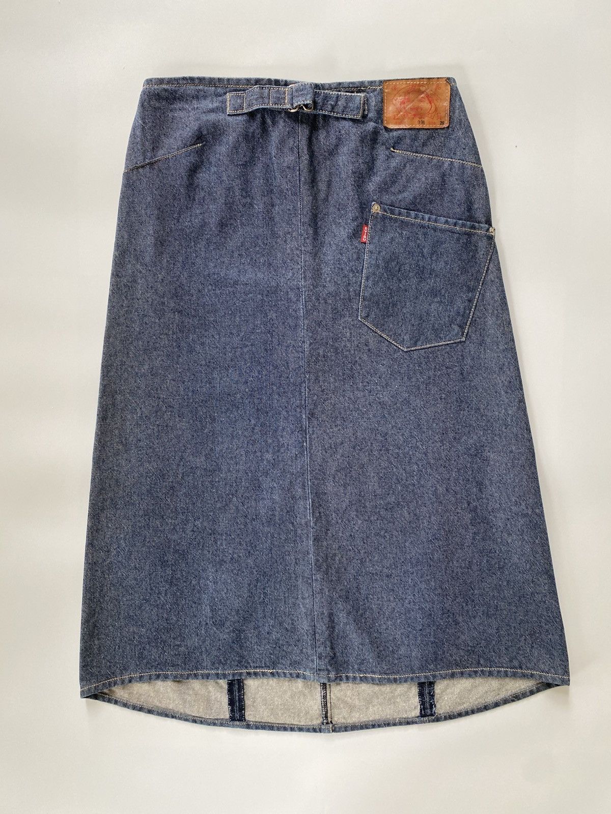 Evisu Evisu denim skirt Made in japan Size 29" - 2 Thumbnail