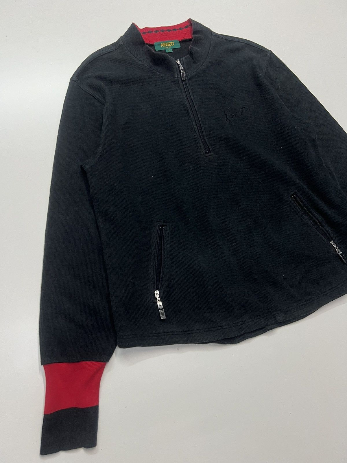Kenzo 🔥KENZO GOLF HALF ZIPPER SWEATSHIRT Size US S / EU 44-46 / 1 - 2 Thumbnail