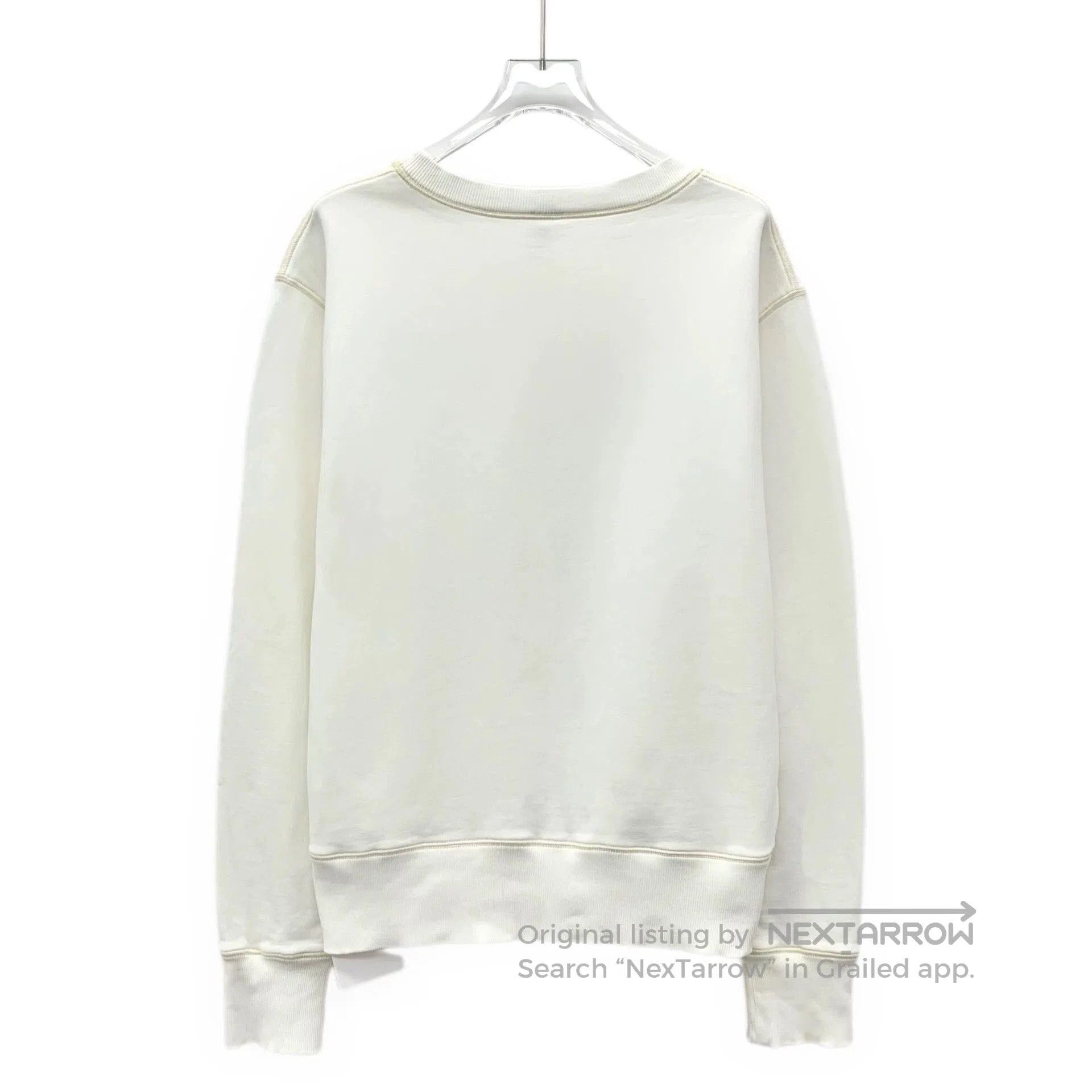 Loewe Loewe Logo Print Cotton Sweatshirt. Size US M / EU 48-50 / 2 - 2 Thumbnail