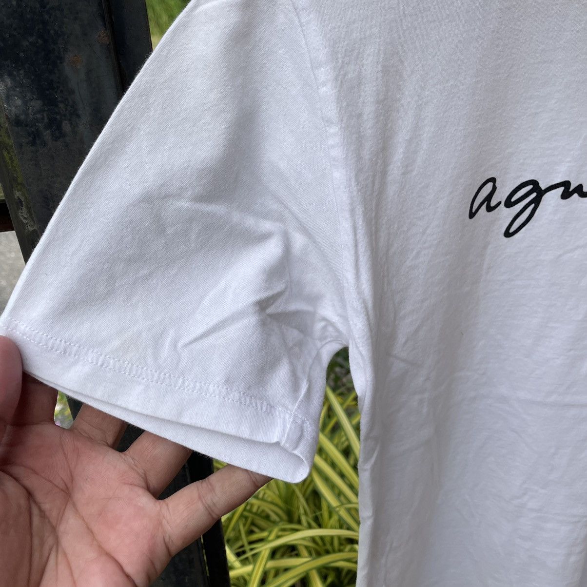 agnes b. 🔥🇯🇵Agnes B. x Adam Et Rope OG Signature Designer Tee Size US S / EU 44-46 / 1 - 6 Thumbnail