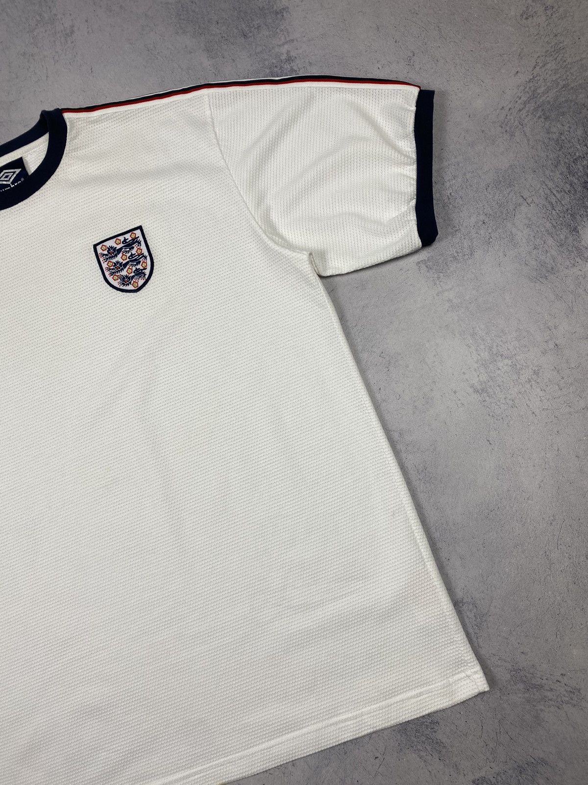 Umbro × Vintage Vintage Umbro England 1999/2001 Home Football Soccer Jersey Size US XL / EU 56 / 4 - 3 Thumbnail