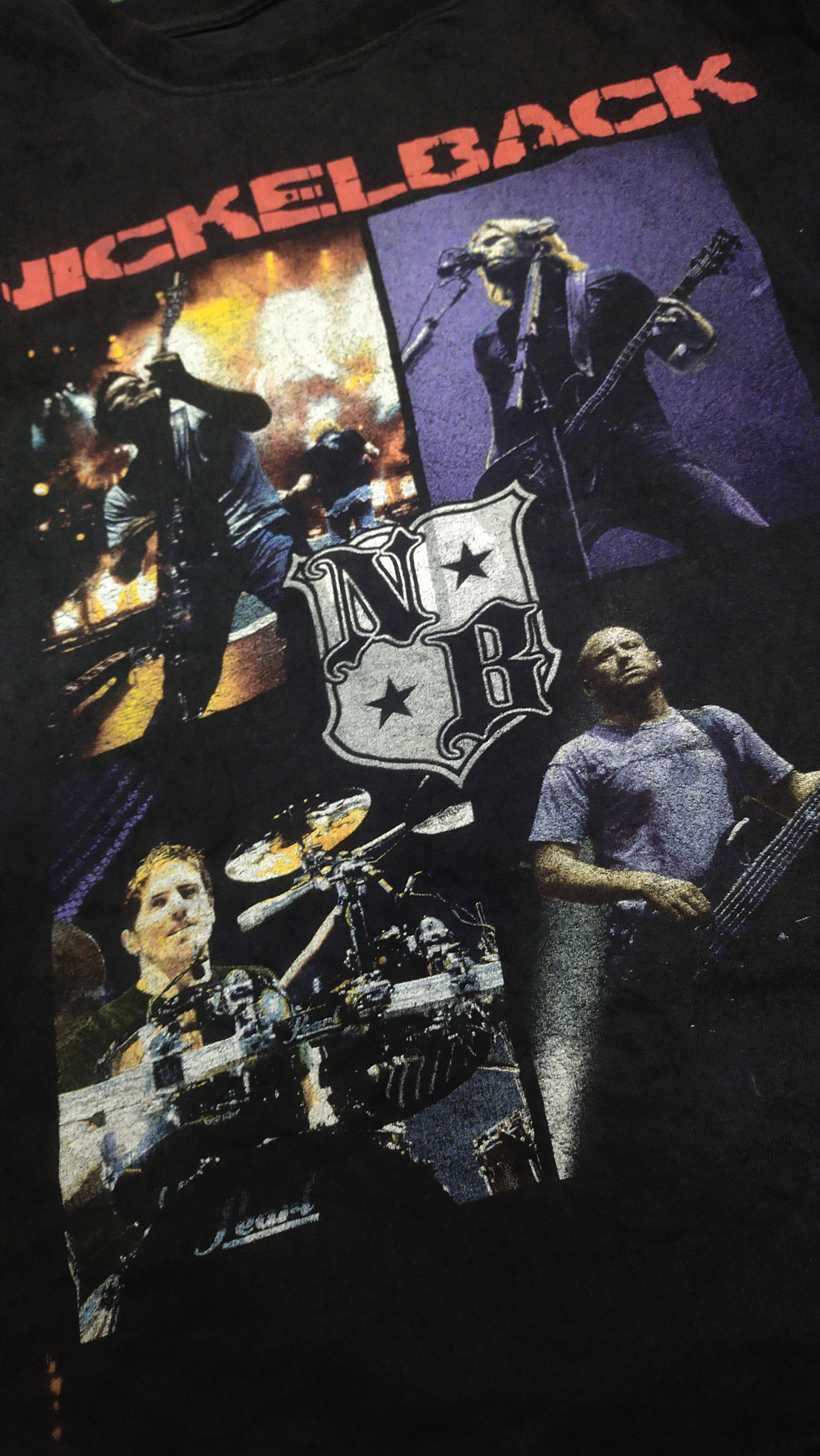 Band Tees VINTAGE X NICKELBACK BAND TEE Size US M / EU 48-50 / 2 - 3 Thumbnail