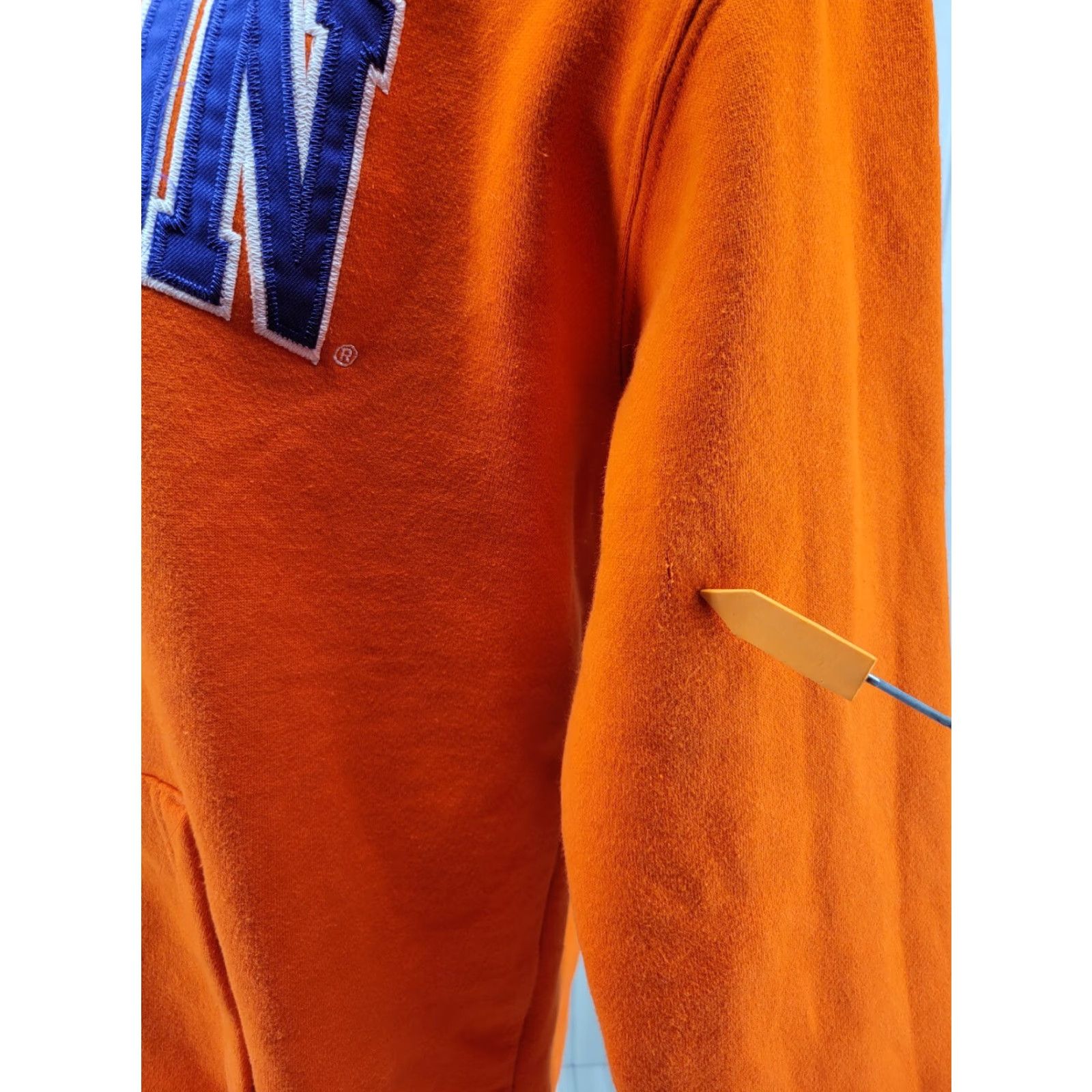 Vintage VINTAGE Campus Heritage Men’s Medium Orange Clemson Tigers Long Sleeve Hoodie Size US M / EU 48-50 / 2 - 5 Thumbnail