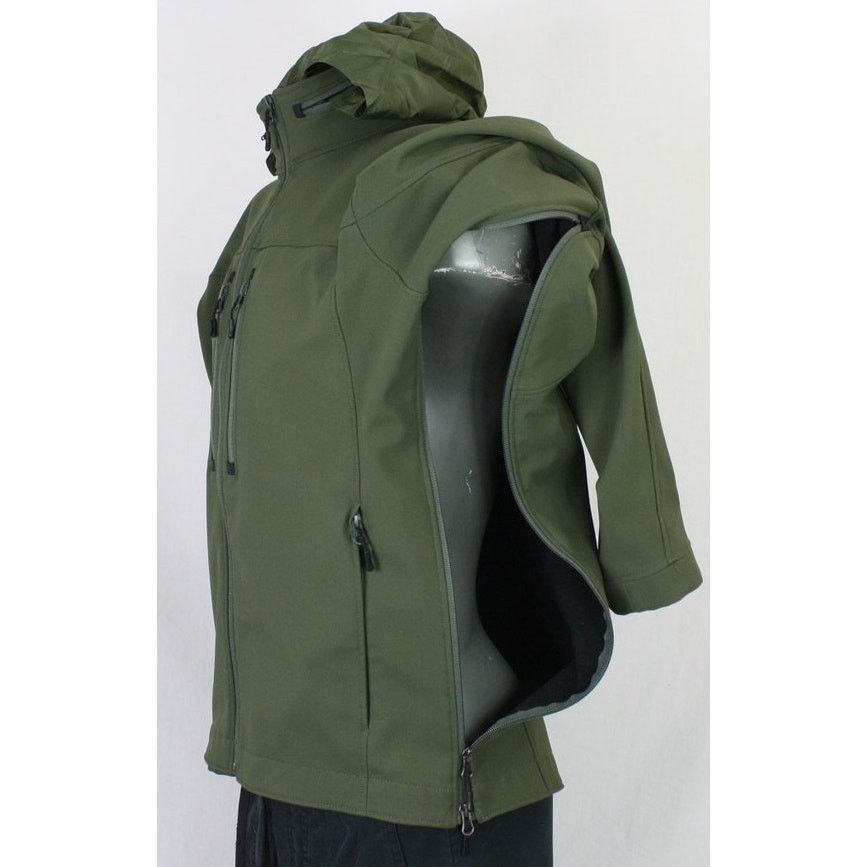 Vintage Smith & Wesson M&P Softshell Jacket M Green Tactical Hooded Size US M / EU 48-50 / 2 - 3 Thumbnail