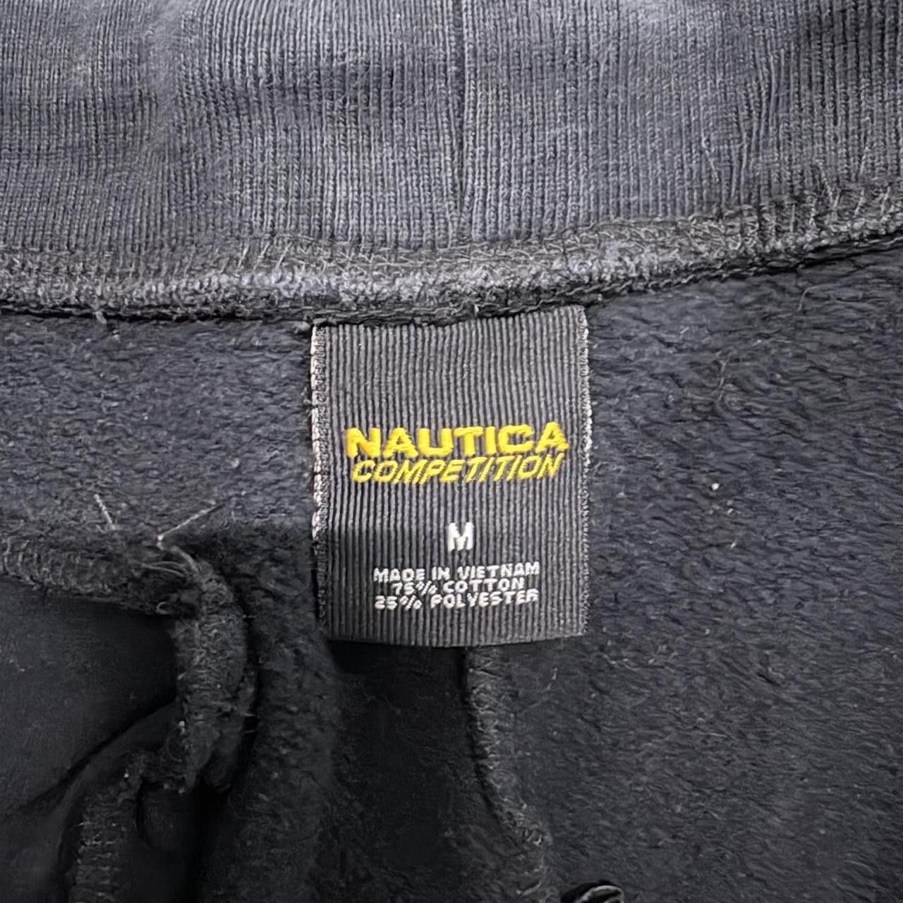 Nautica × Vintage Crazy Vintage Y2K/2000s Baggy Black Nautica Sweatpants! Size US 34 / EU 50 - 8 Thumbnail