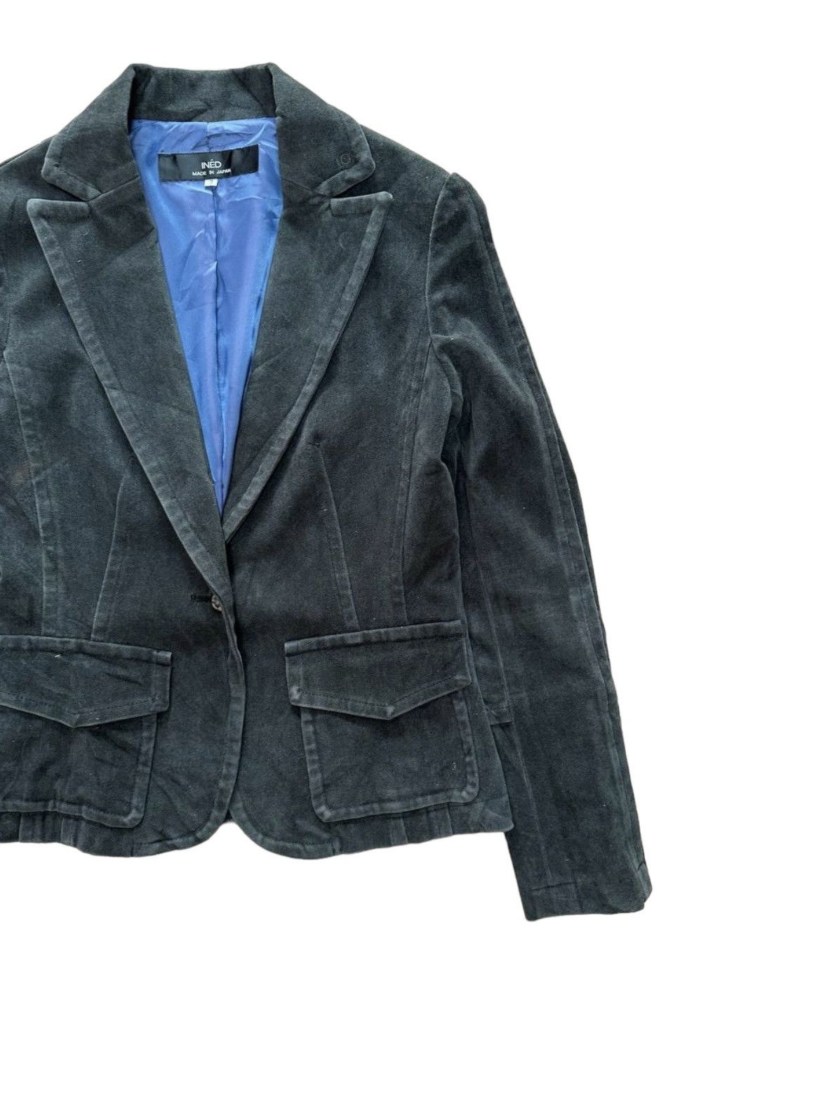 Japanese Brand × Yohji Yamamoto Ined By Yohji Yamamoto Single Buttons Blazer Size XS / US 0-2 / IT 36-38 - 3 Thumbnail