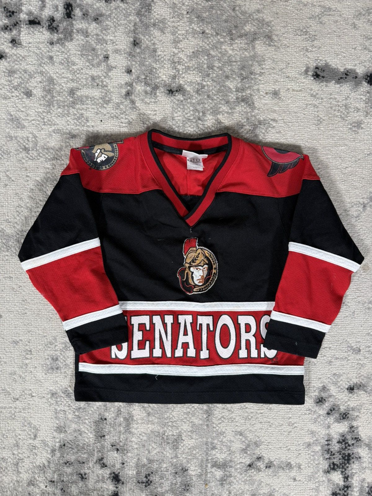 NHL Vintage Ottawa Senators Kid's Hockey Jersey Size US XXS / EU 40 - 1 Thumbnail