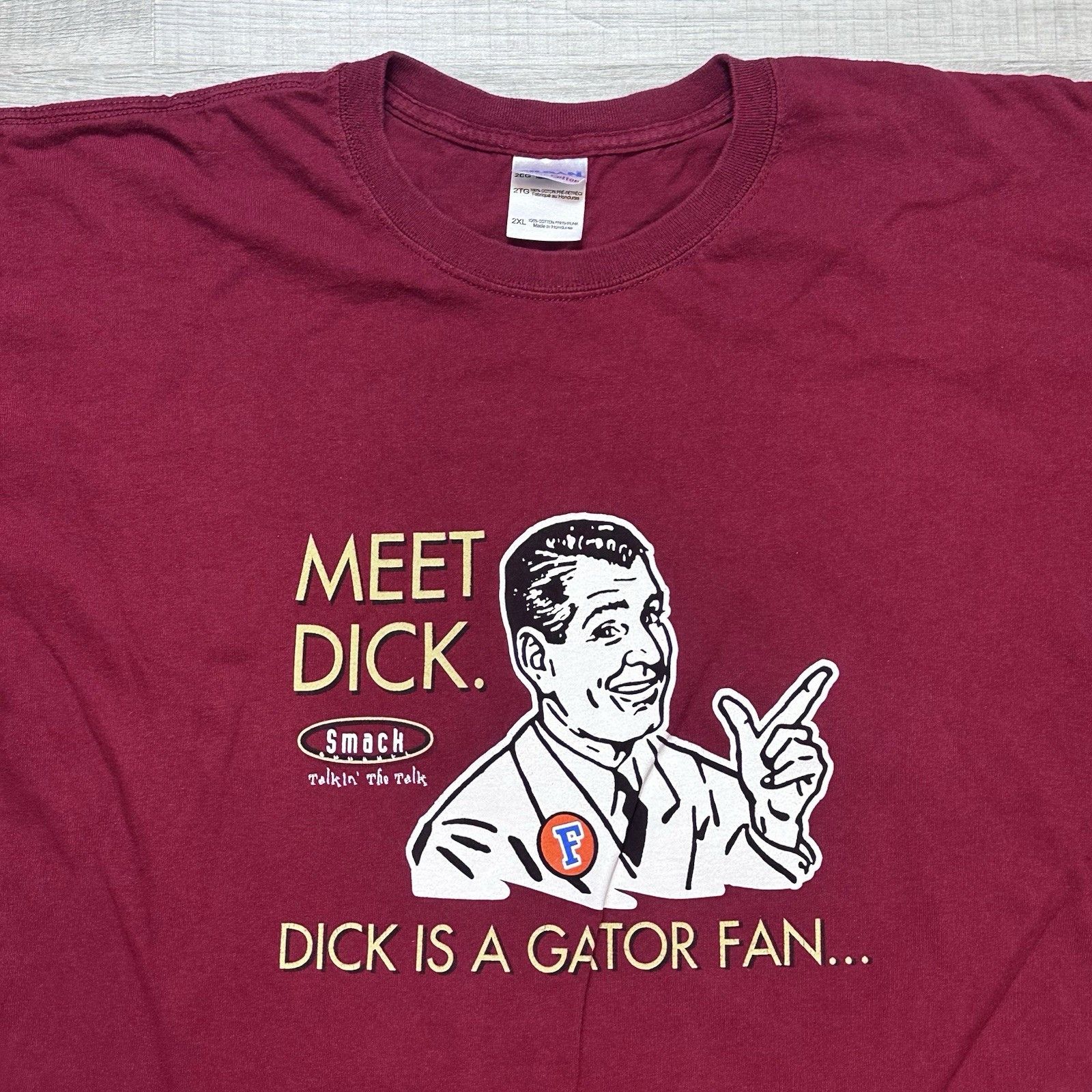 Gildan FSU Seminoles Dick Is A Gator Fan, Don't Be A Dick T-Shirt Size US XXL / EU 58 / 5 - 5 Thumbnail