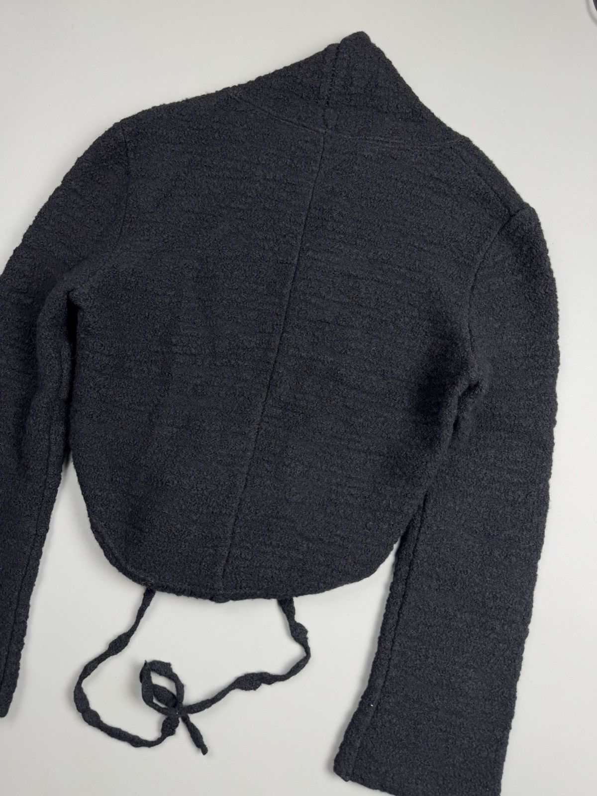 Ann Demeulemeester Ann Demeulemeester Boiled Knitted Wool Cape / Bolero Size 38 Size XS / US 0-2 / IT 36-38 - 9 Thumbnail