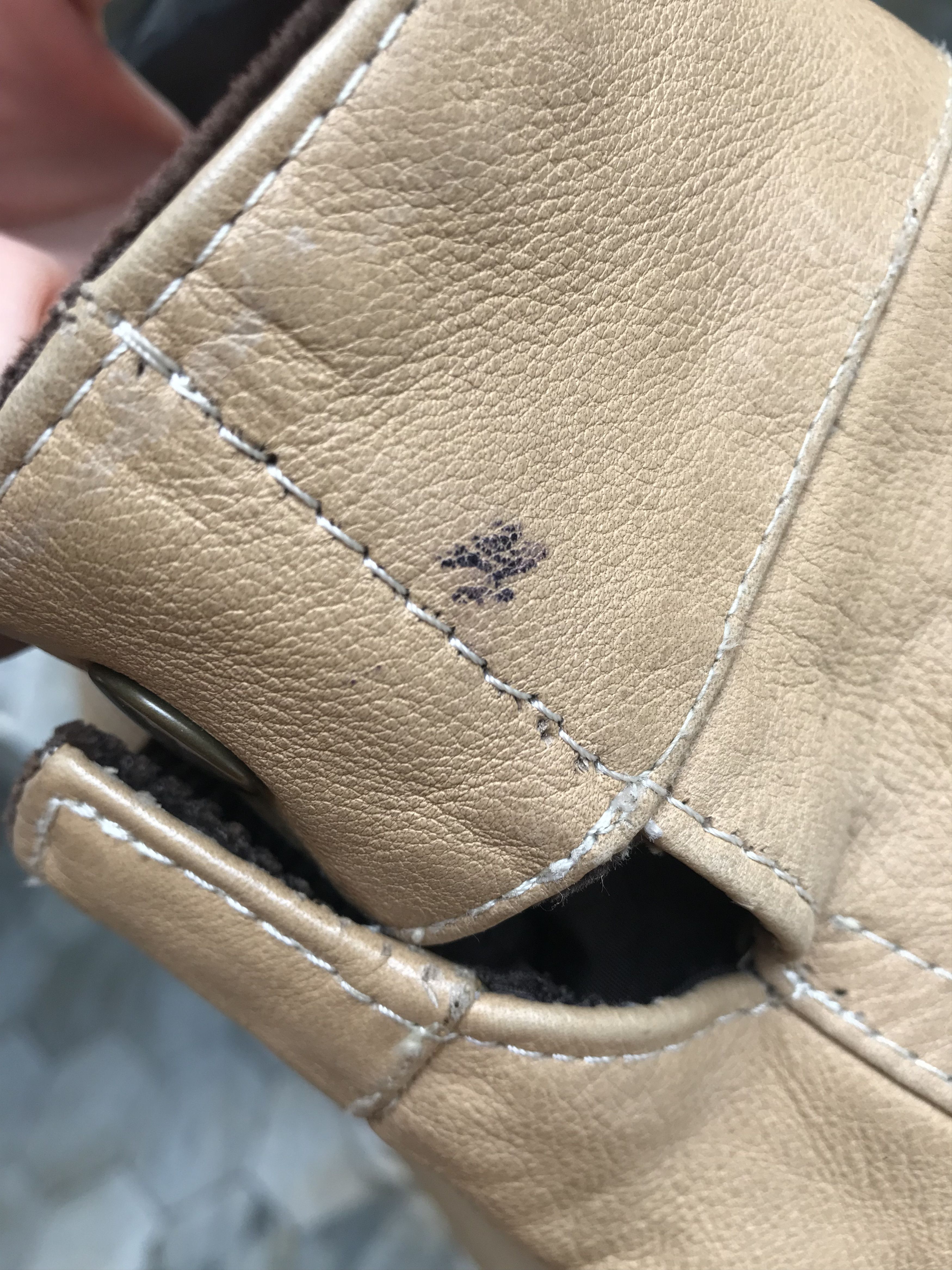 Belstaff BELSTAFF THICK FULL GRAIN VEG TANNED LEATHER JACKET Size US XS / EU 42 / 0 - 17 Thumbnail