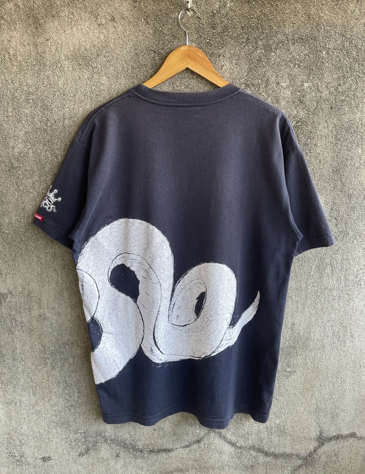 JNCO Rare‼️Vintage 90s Sun Faded🔥JNCO🔥Dragon Fly Faded Tee Size US L / EU 52-54 / 3 - 4 Thumbnail