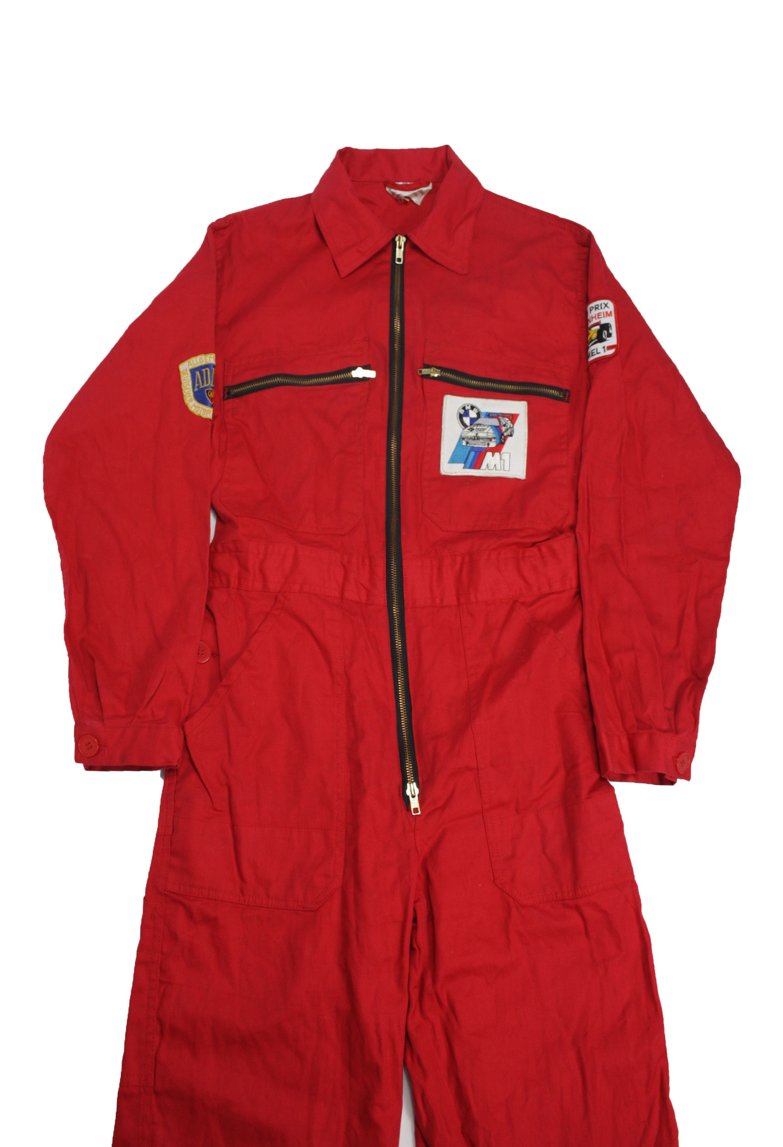 Vintage BMW M1 80s Vintage Formula 1 Grand Prix Hockenheim Overalls ...