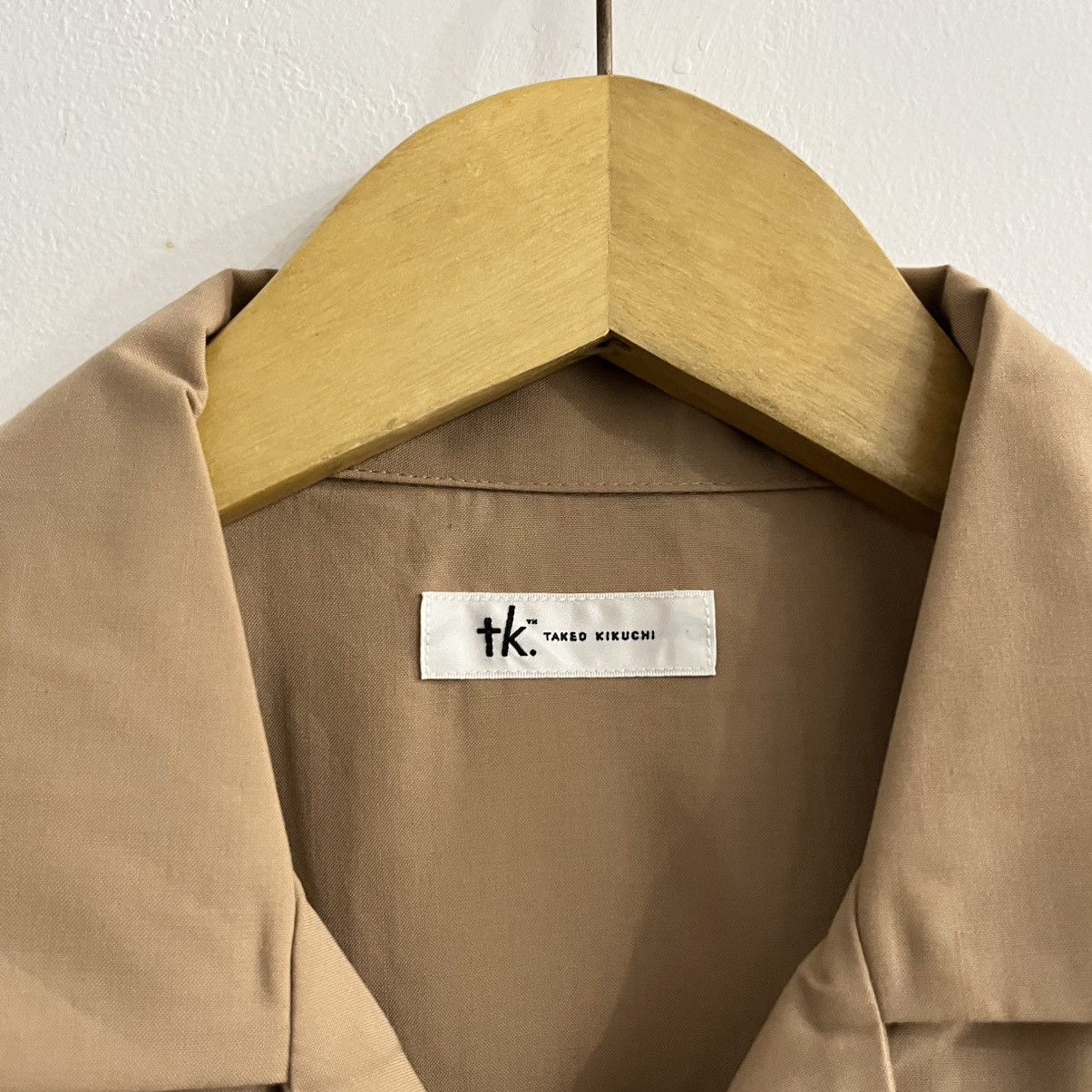 Issey Miyake Takeo Kikuchi - Campcollar Basic Shirt Size US M / EU 48-50 / 2 - 4 Thumbnail