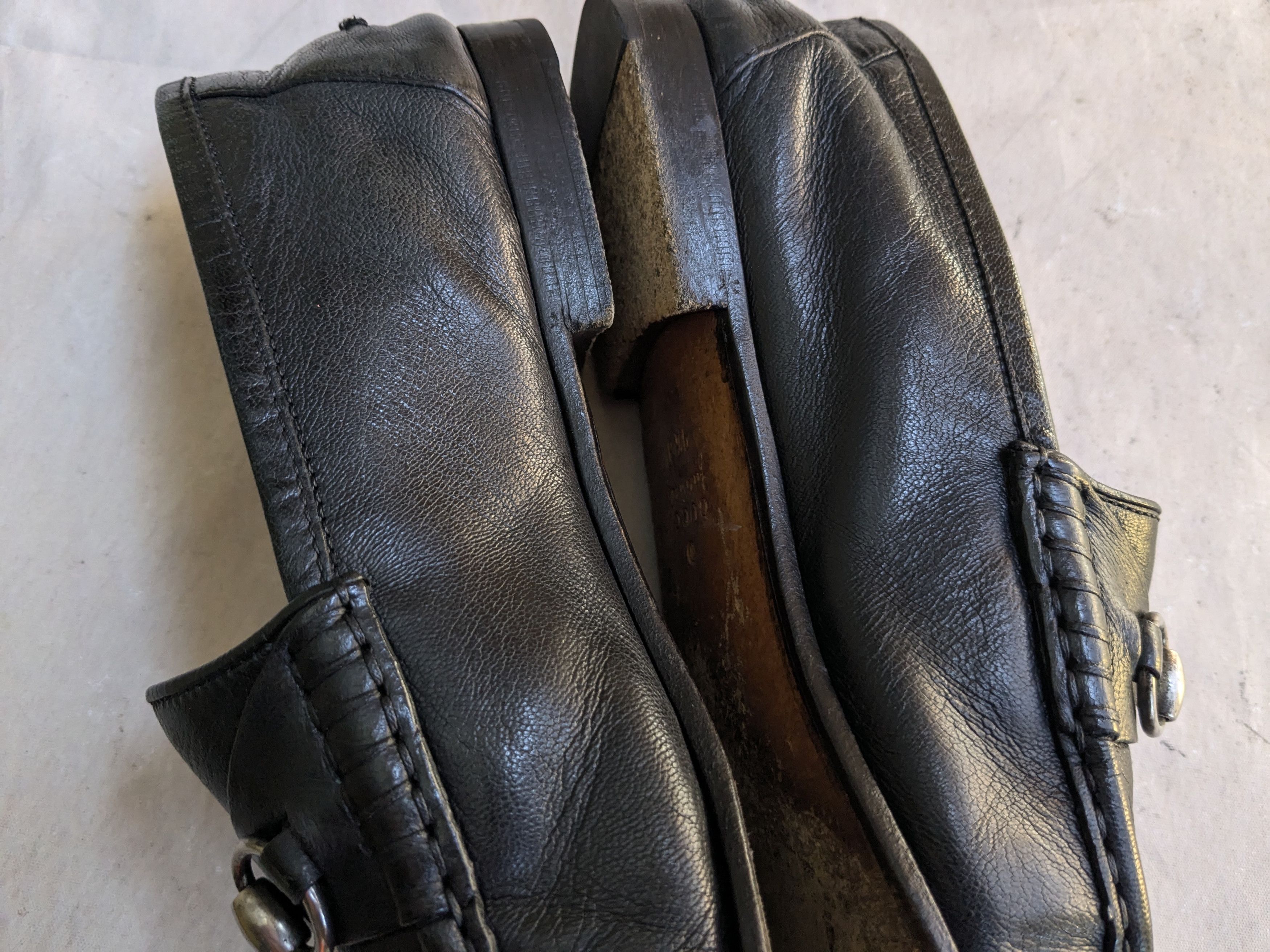 Gucci Gucci Horsebit Loafers Black Leather 9.5 Slip On Size US 9.5 / EU 42-43 - 6 Thumbnail