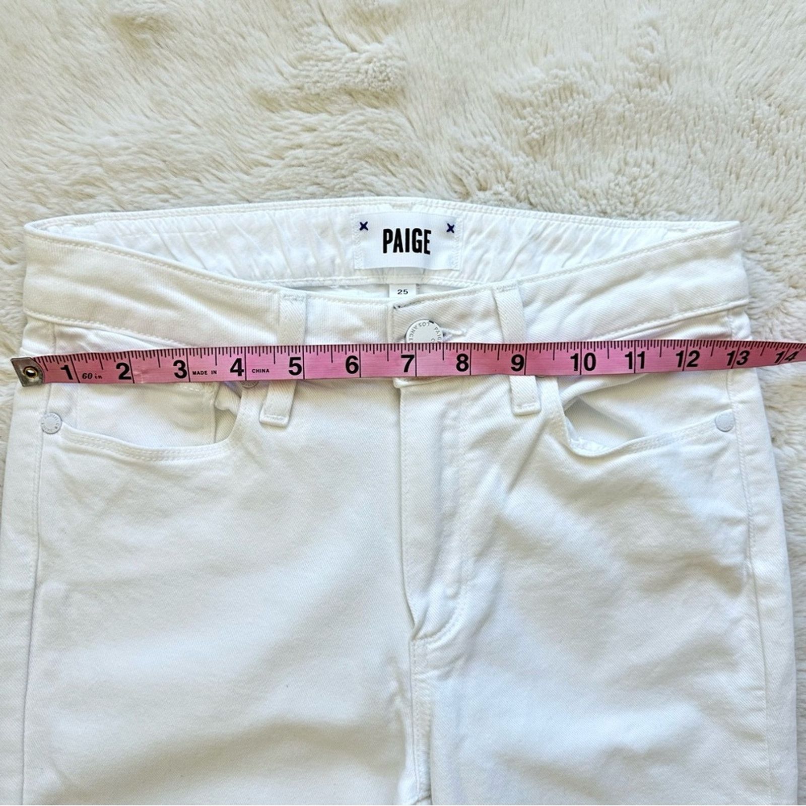 Paige NEW!!! PAIGE women white jeans size 24 Size 24" / US 00 / IT 34 - 4 Thumbnail