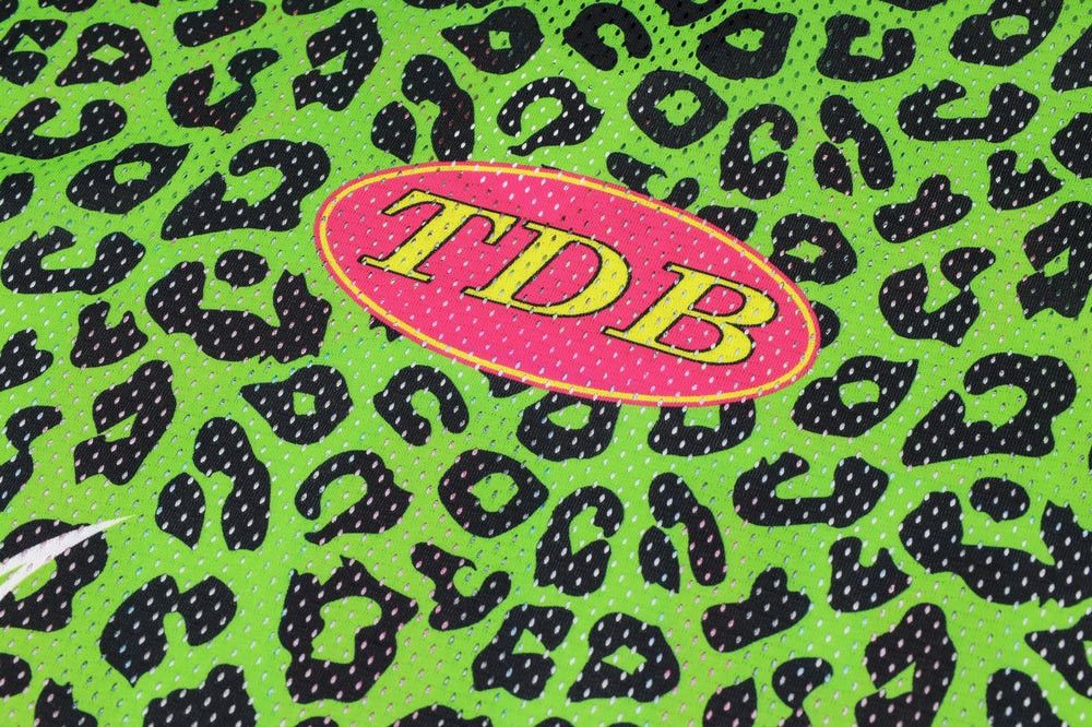 Japanese Brand TDB motorsports flames rare green long sleeves jersey Size US M / EU 48-50 / 2 - 6 Thumbnail