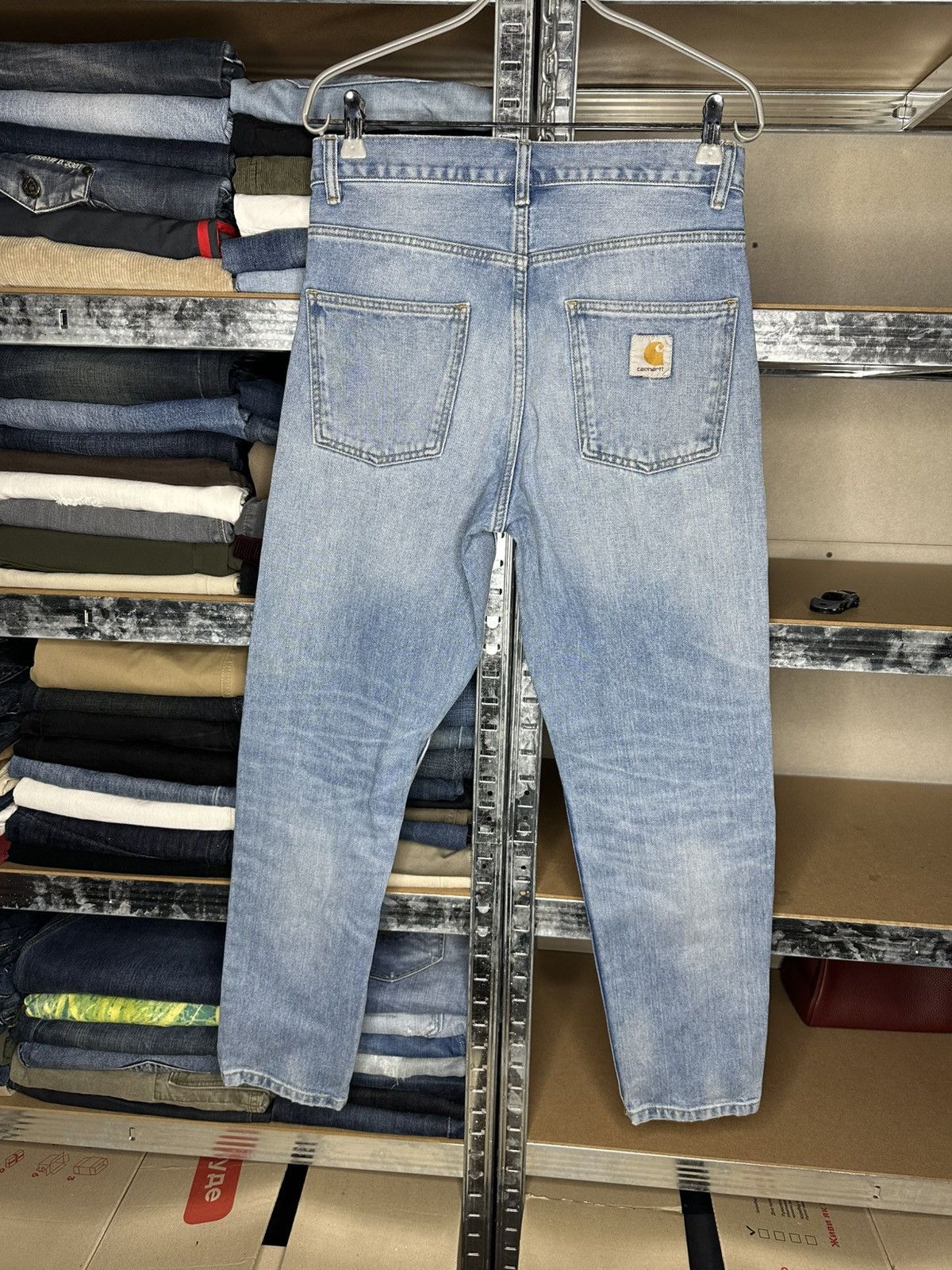 Carhartt Levi's 506 Straight Jeans W36 L34 Denim Faded Pants Size US 28 / EU 44 - 2 Thumbnail