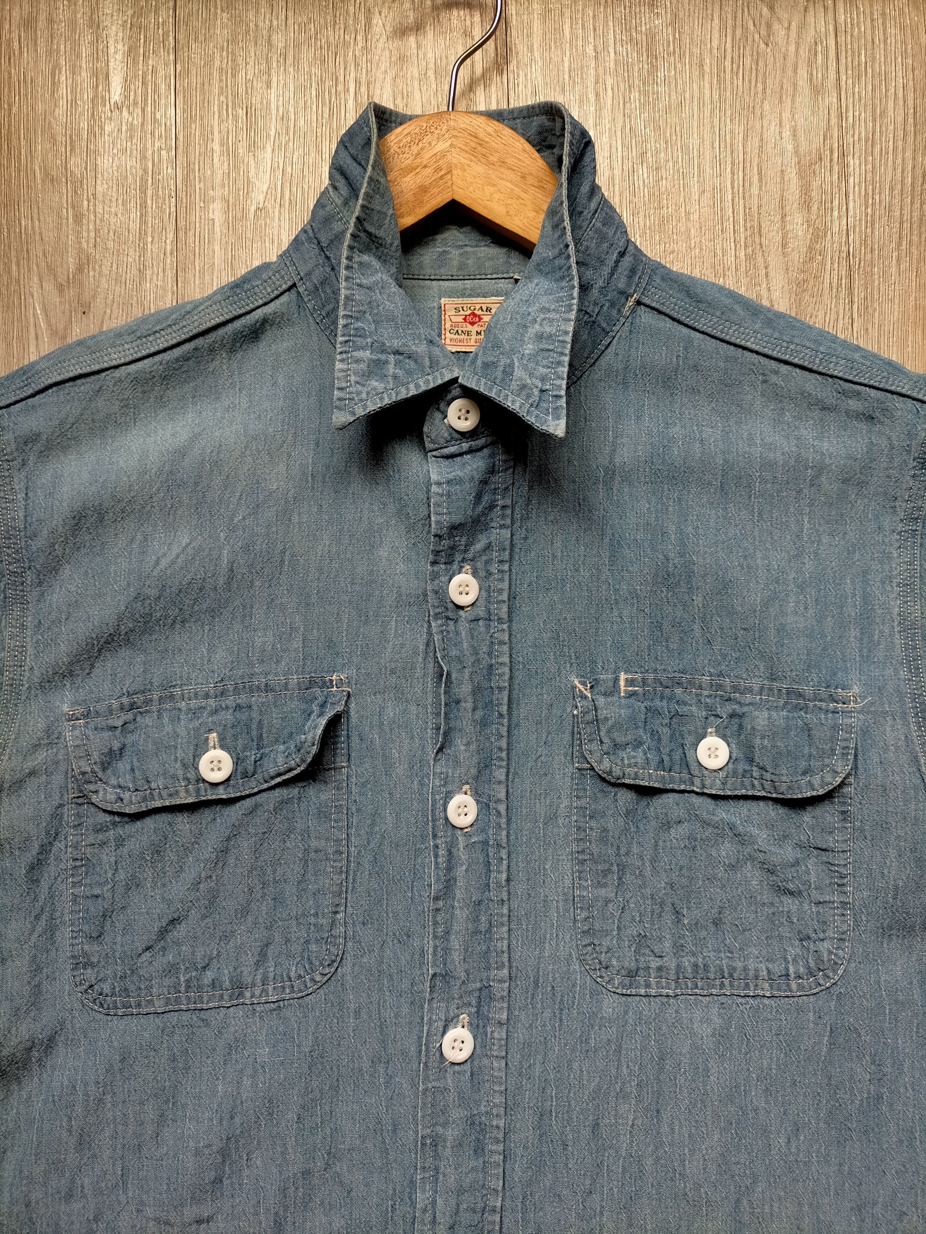 Sugar Cane Sugar Cane Chambry Shirt button ups Size US M / EU 48-50 / 2 - 2 Thumbnail