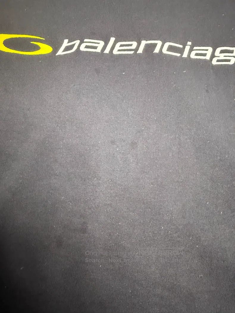 Balenciaga Balenciaga Black and Yellow Circle Logo Embroidered Short Size US M / EU 48-50 / 2 - 6 Thumbnail